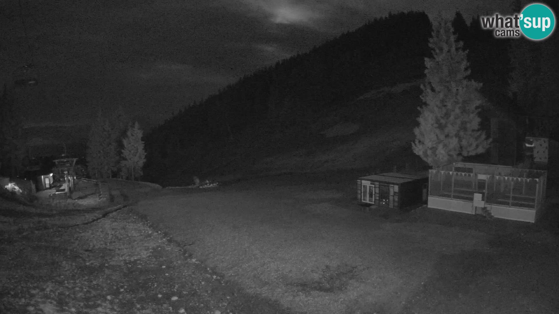 Cámara web en vivo de la estación de esquí GOLTE – vista a Medvedjak – Eslovenia