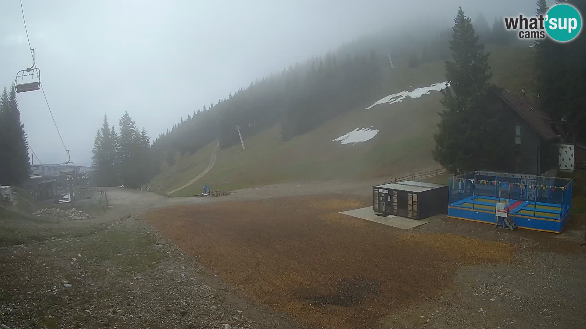 GOLTE Ski resort live webcam – view to Medvedjak – Slovenia