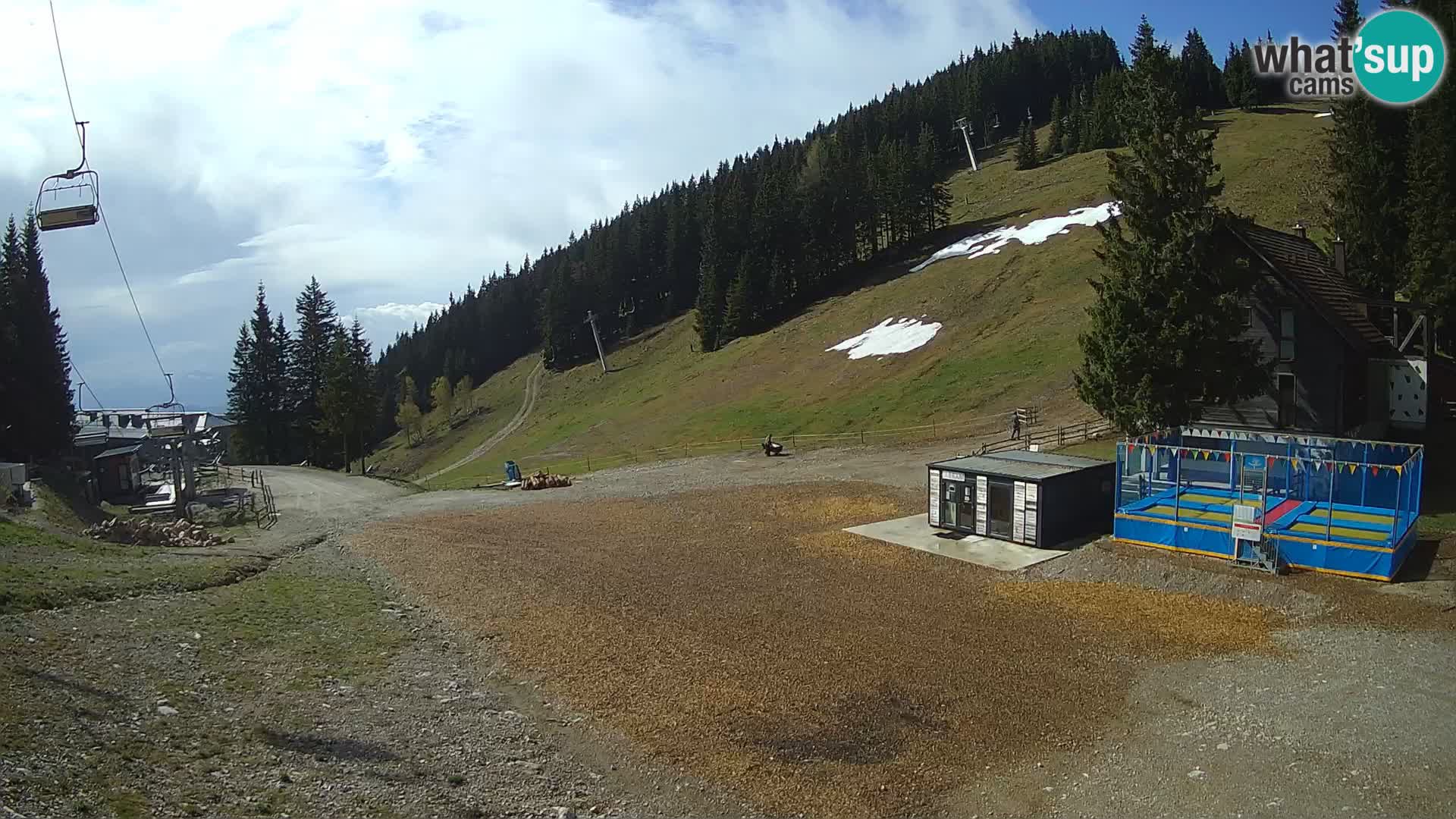 GOLTE skijalište web kamera – pogled na Medvedjak – Slovenija