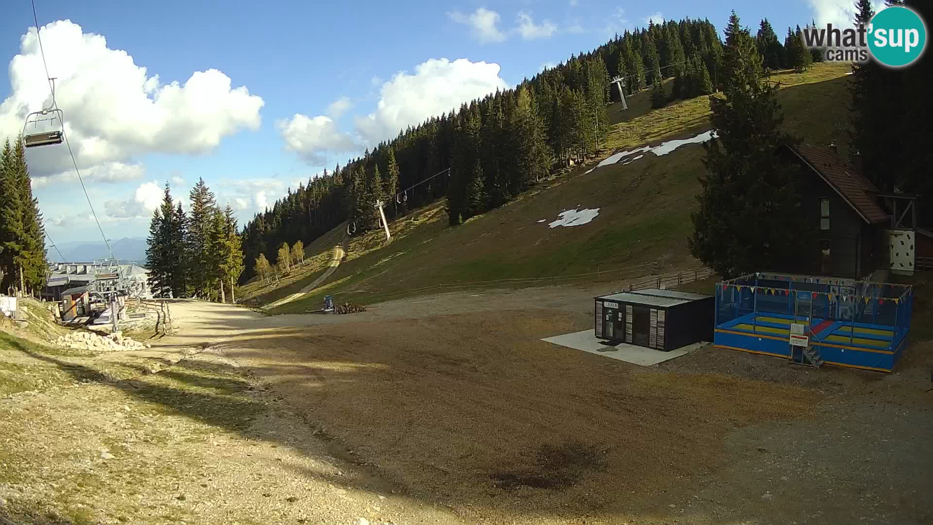 Webcam en direct de la station de ski de GOLTE – vue sur Medvedjak – Slovénie