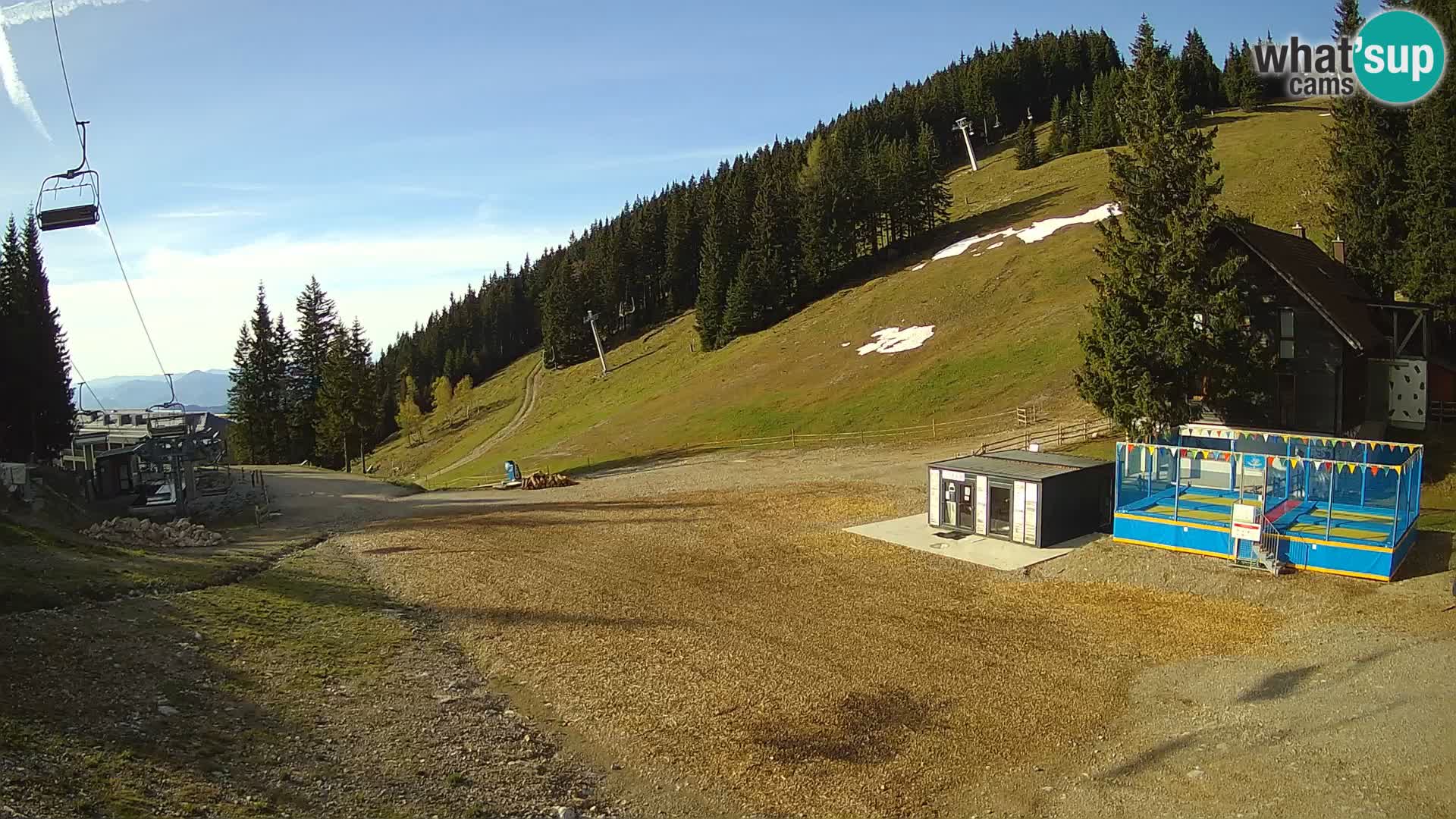 GOLTE Ski resort live webcam – view to Medvedjak – Slovenia