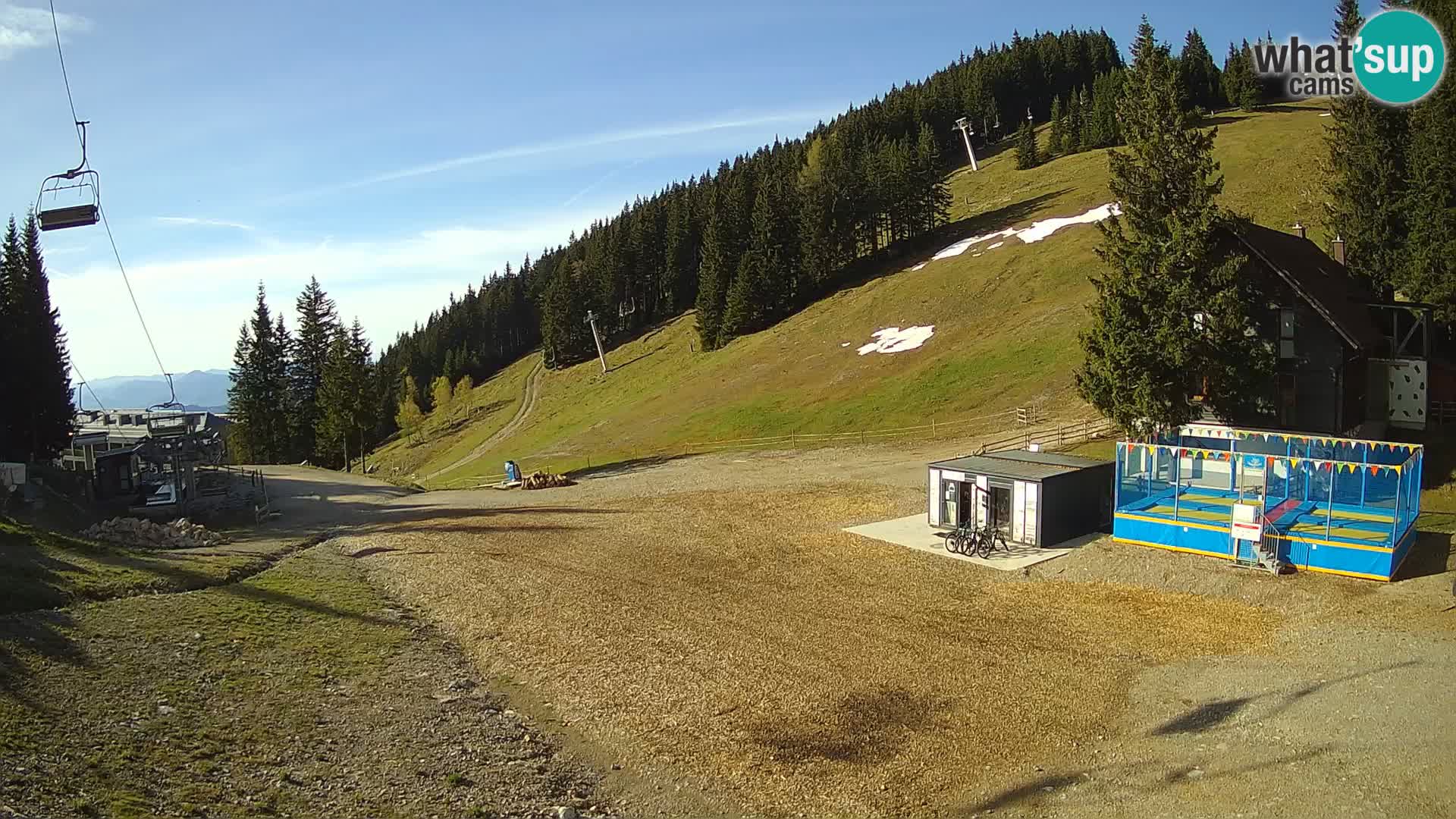 GOLTE Ski resort live webcam – view to Medvedjak – Slovenia