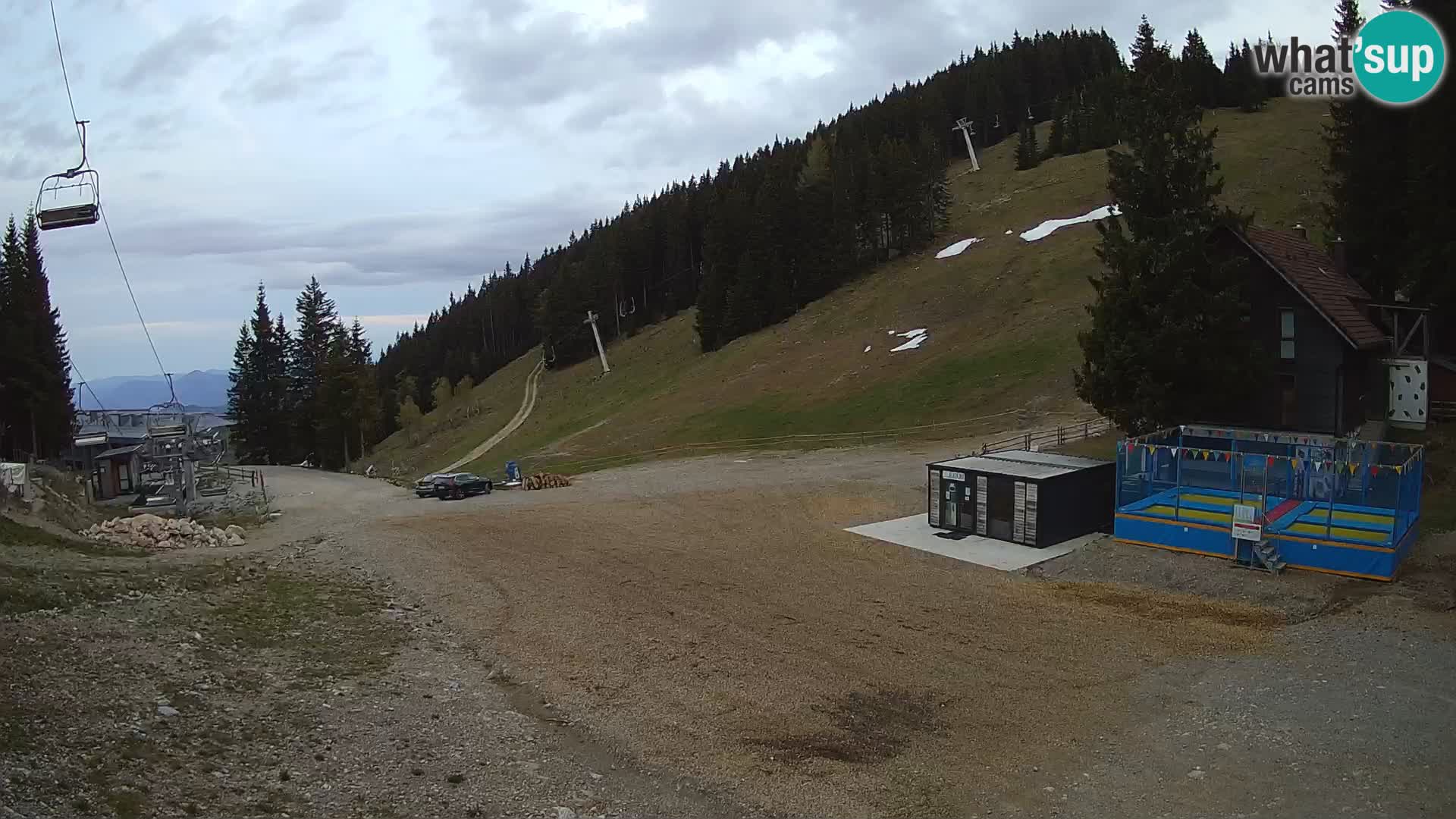 Webcam en direct de la station de ski de GOLTE – vue sur Medvedjak – Slovénie