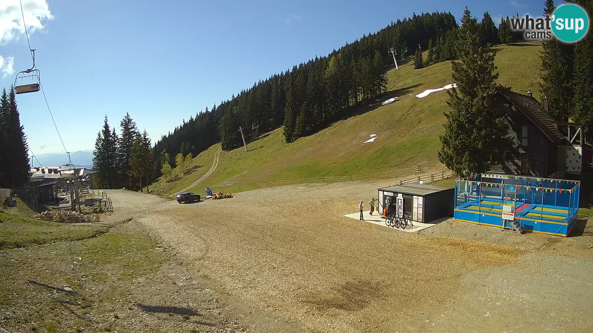 GOLTE skijalište web kamera – pogled na Medvedjak – Slovenija