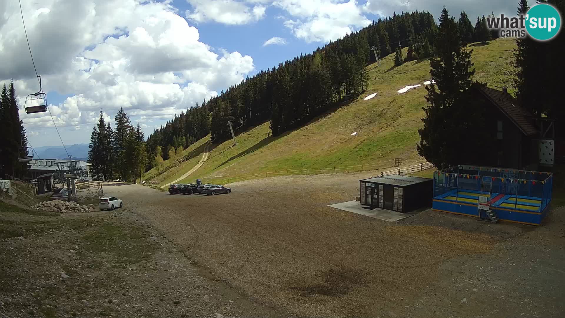 GOLTE Ski resort live webcam – view to Medvedjak – Slovenia