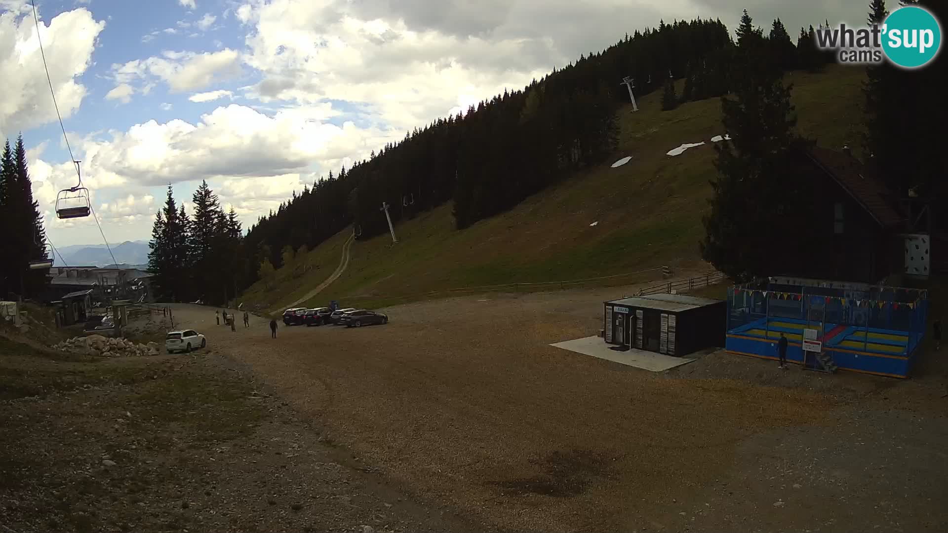 GOLTE skijalište web kamera – pogled na Medvedjak – Slovenija