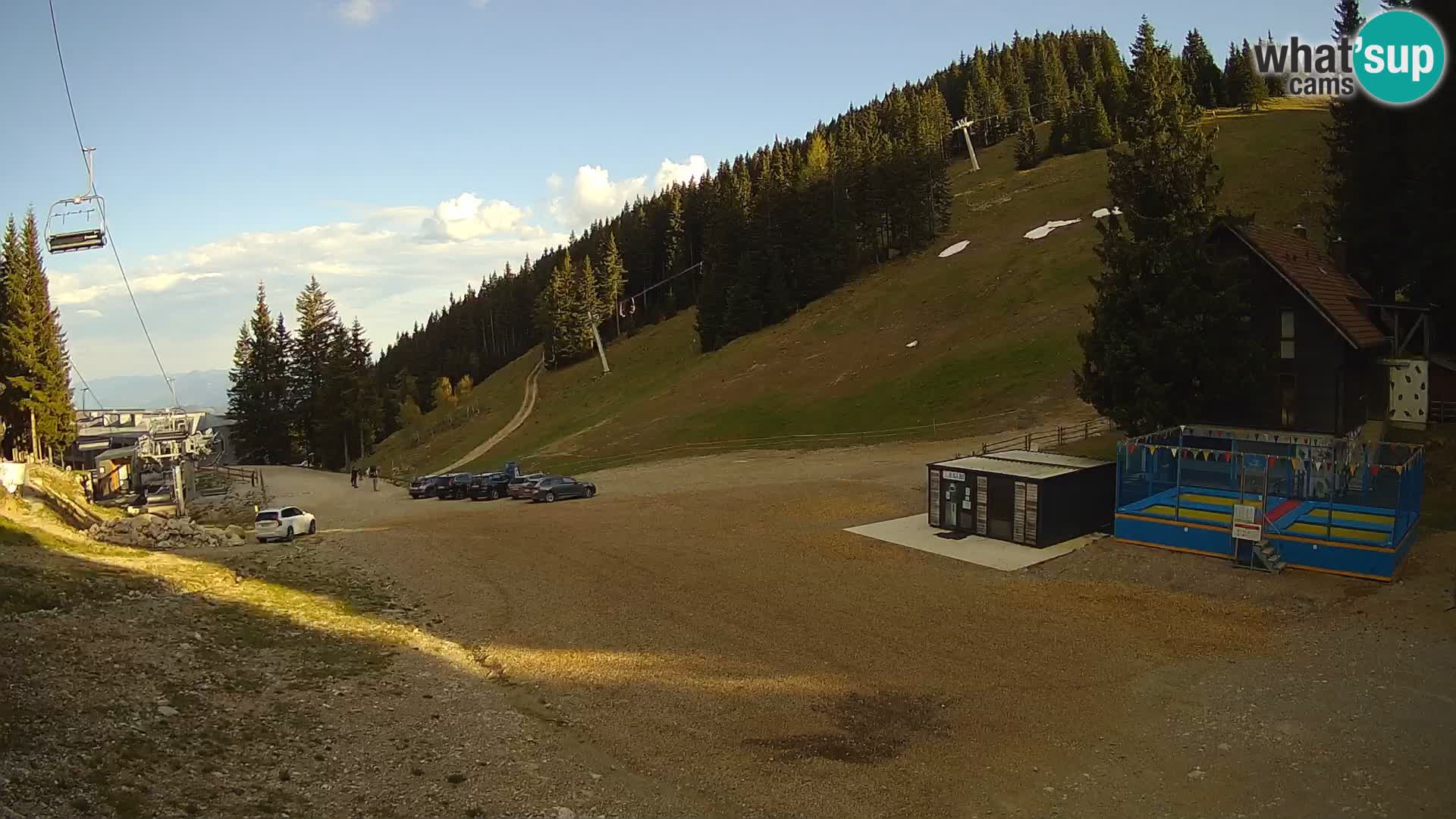 GOLTE Ski resort live webcam – view to Medvedjak – Slovenia