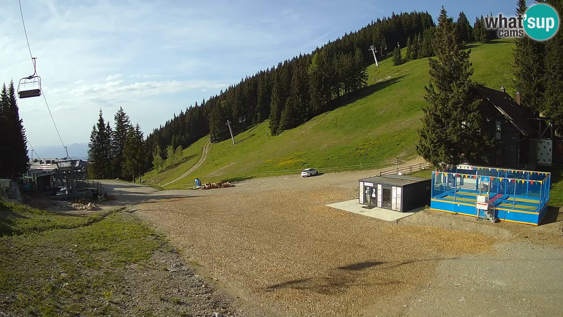 Webcam en direct de la station de ski de GOLTE – vue sur Medvedjak – Slovénie