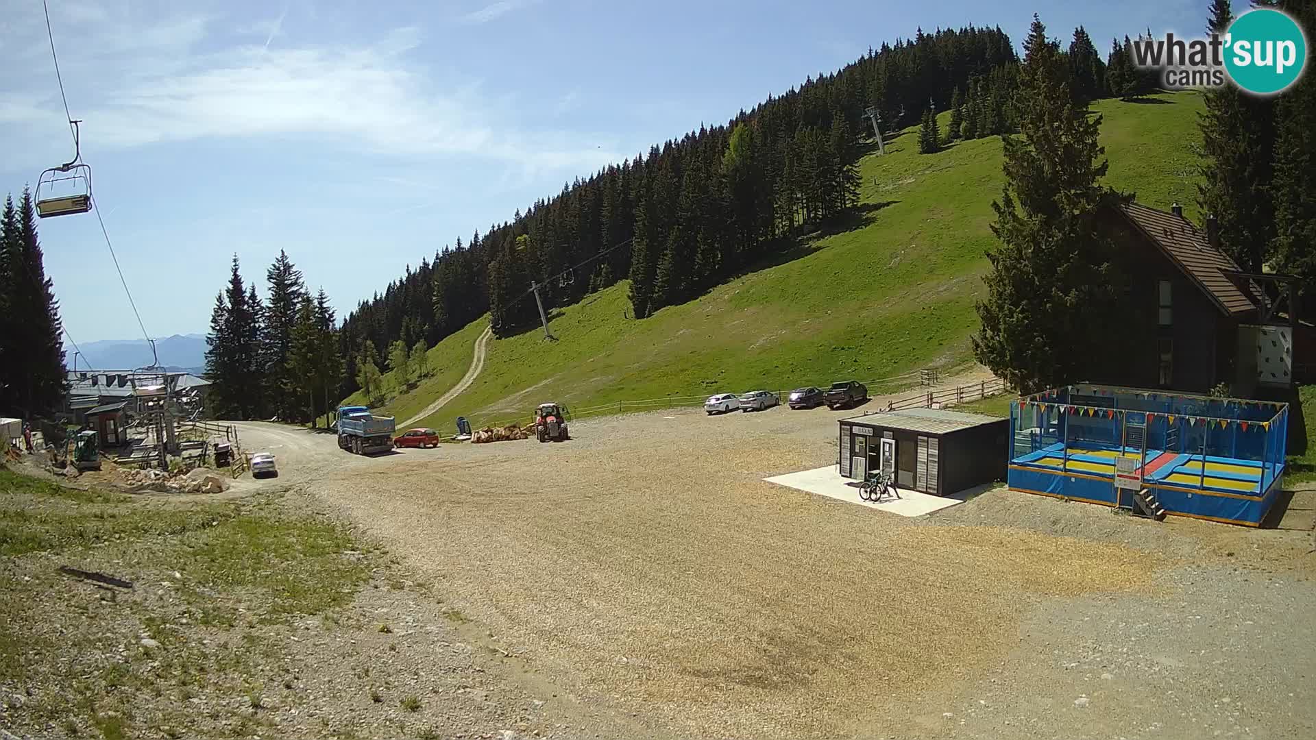 Webcam en direct de la station de ski de GOLTE – vue sur Medvedjak – Slovénie
