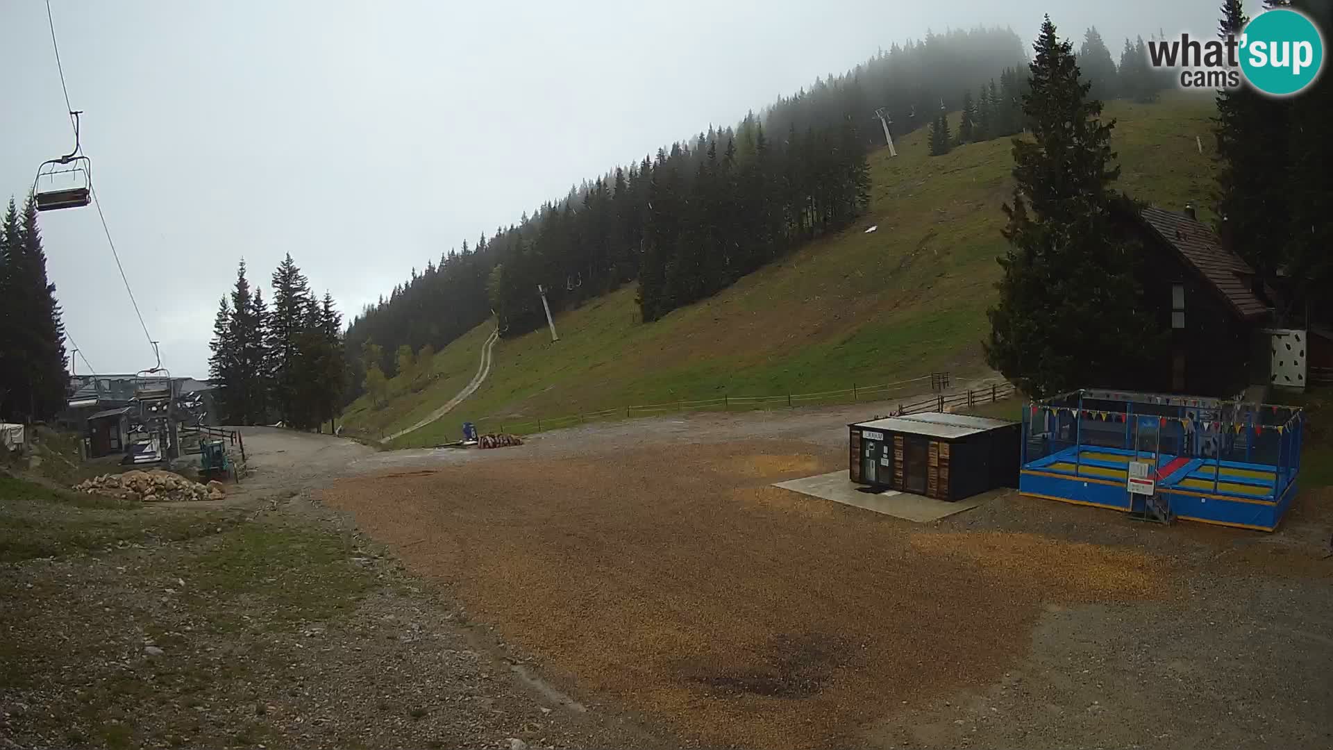 GOLTE Ski resort live webcam – view to Medvedjak – Slovenia