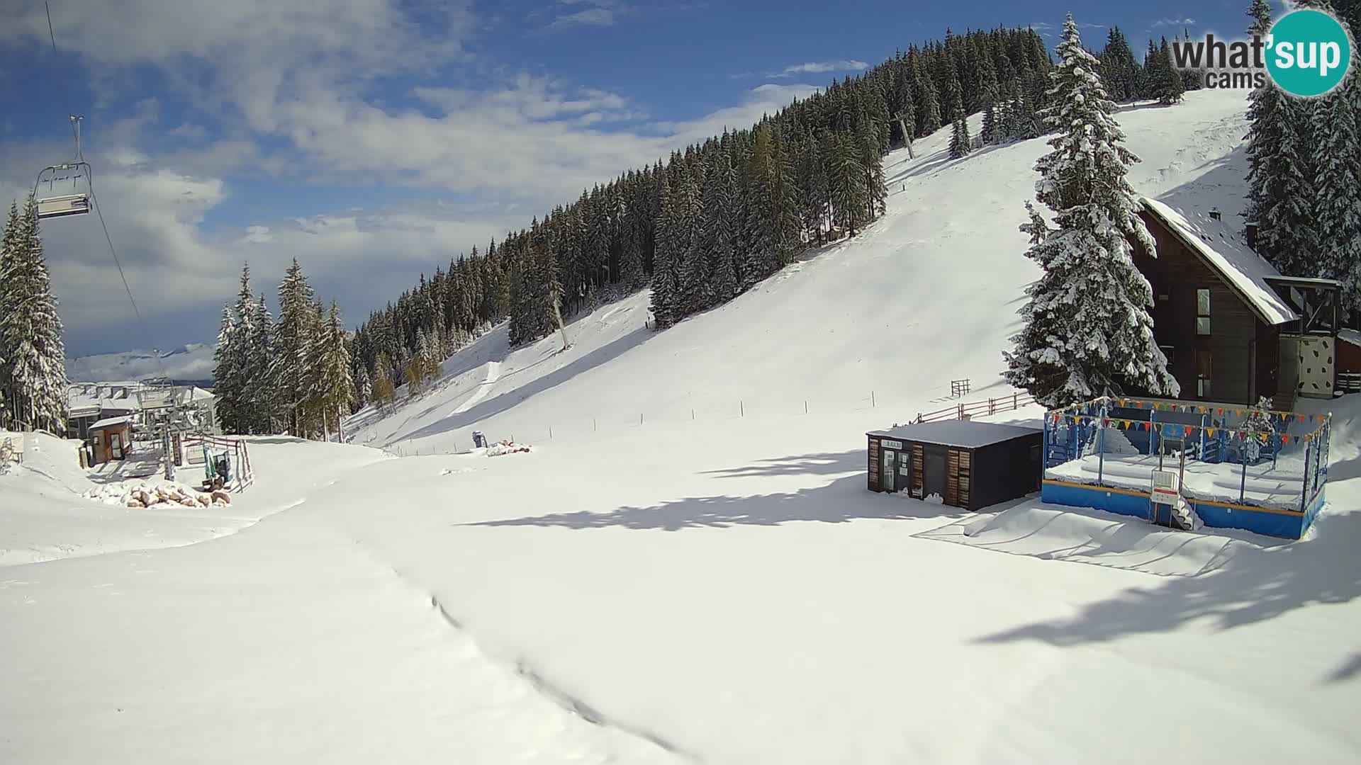 GOLTE stazione sciistica webcam – vista Medvedjak – Slovenia