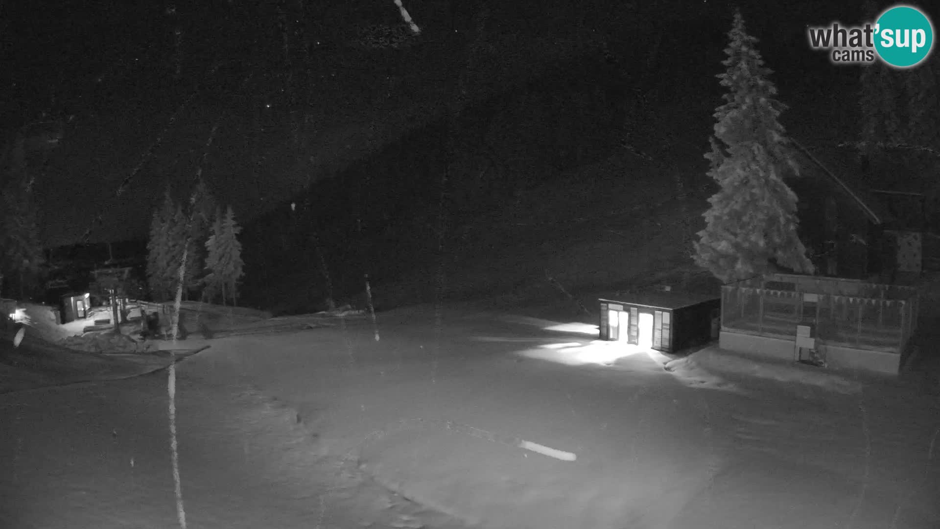 GOLTE Ski resort live webcam – view to Medvedjak – Slovenia