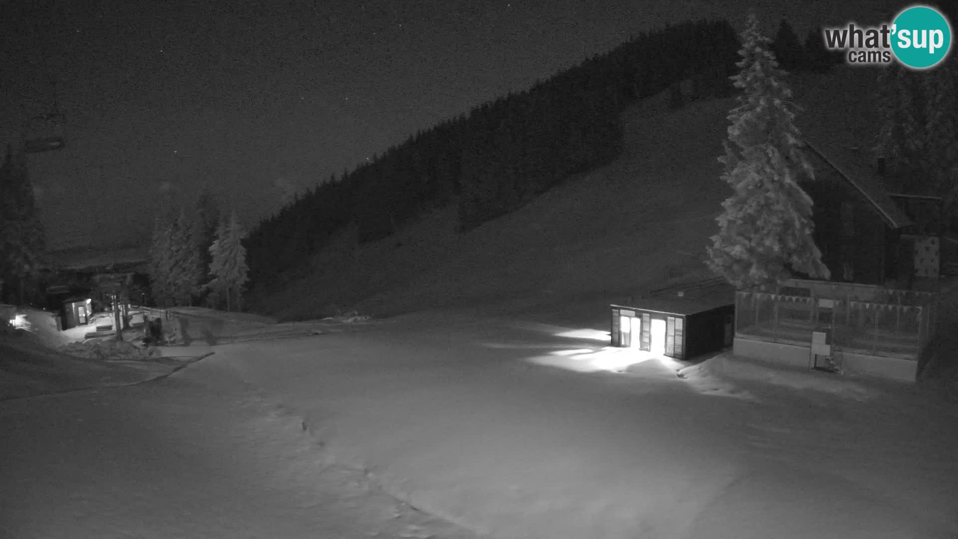 GOLTE Skigebiet webcam – Schöne Aussicht auf Medvedjak – Slowenien