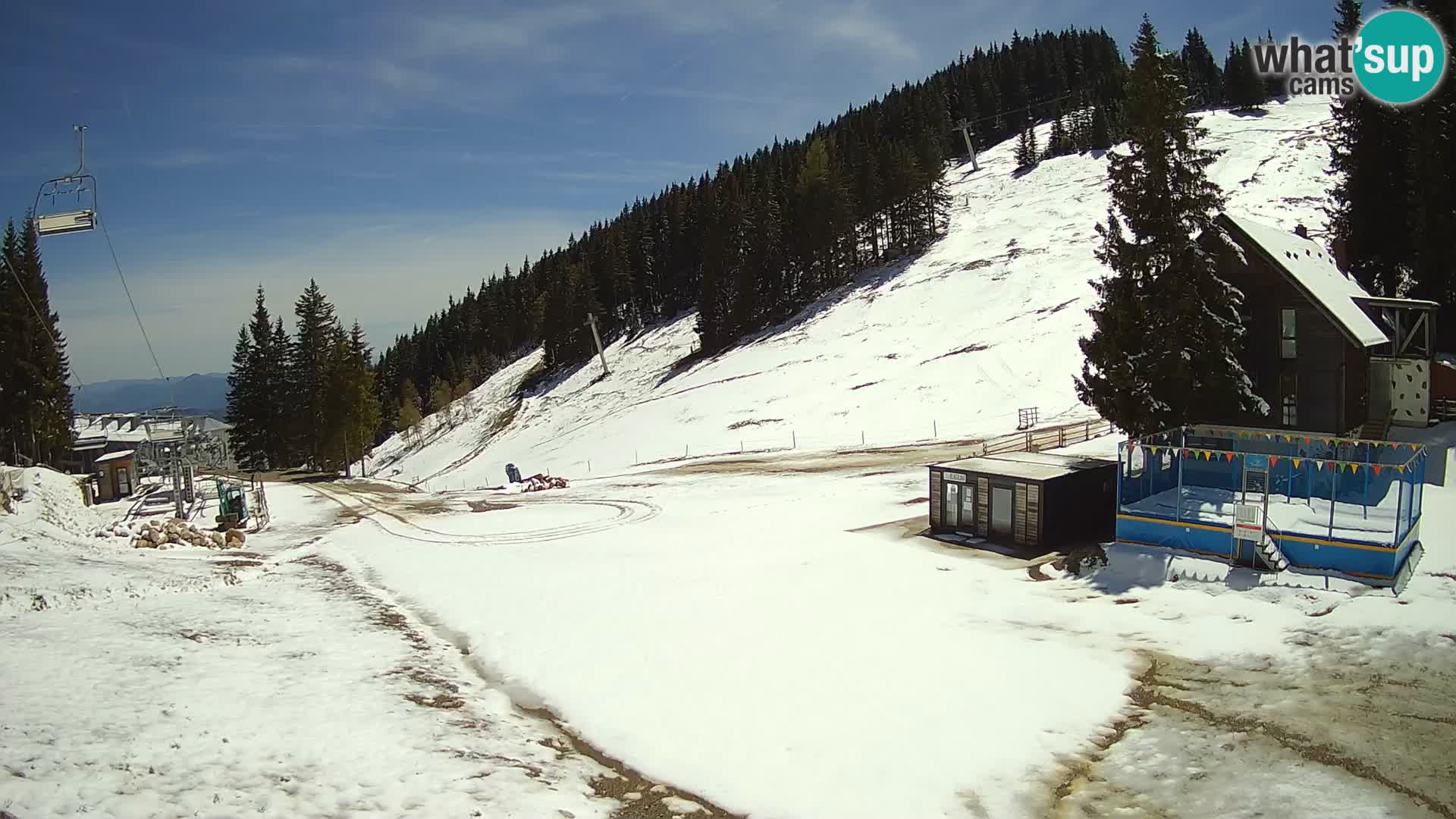 GOLTE stazione sciistica webcam – vista Medvedjak – Slovenia