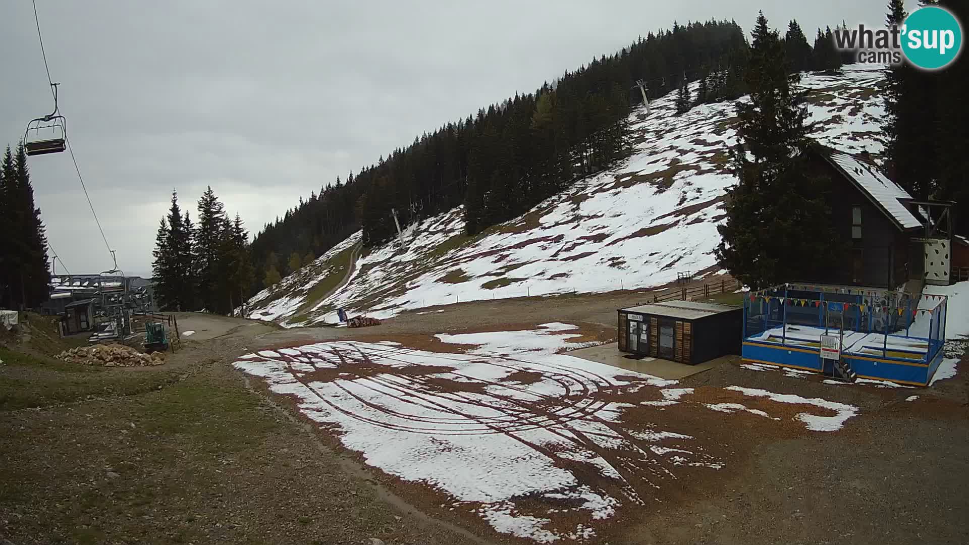 GOLTE stazione sciistica webcam – vista Medvedjak – Slovenia