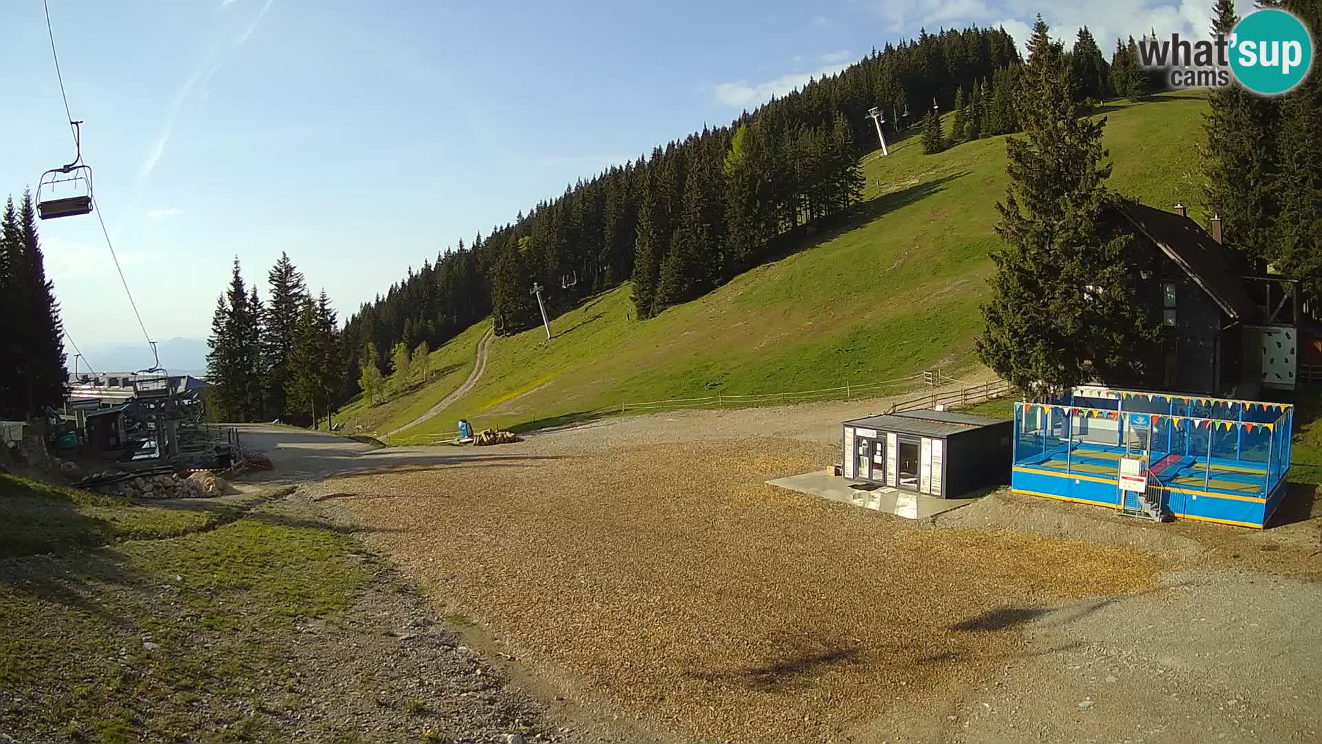 GOLTE Ski resort live webcam – view to Medvedjak – Slovenia