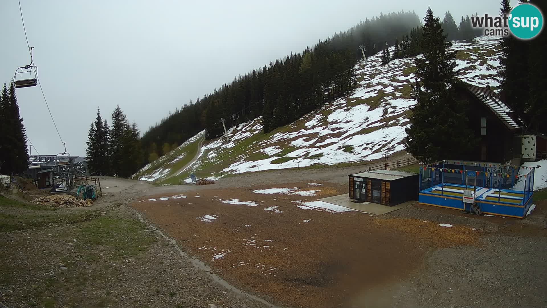GOLTE Skigebiet webcam – Schöne Aussicht auf Medvedjak – Slowenien