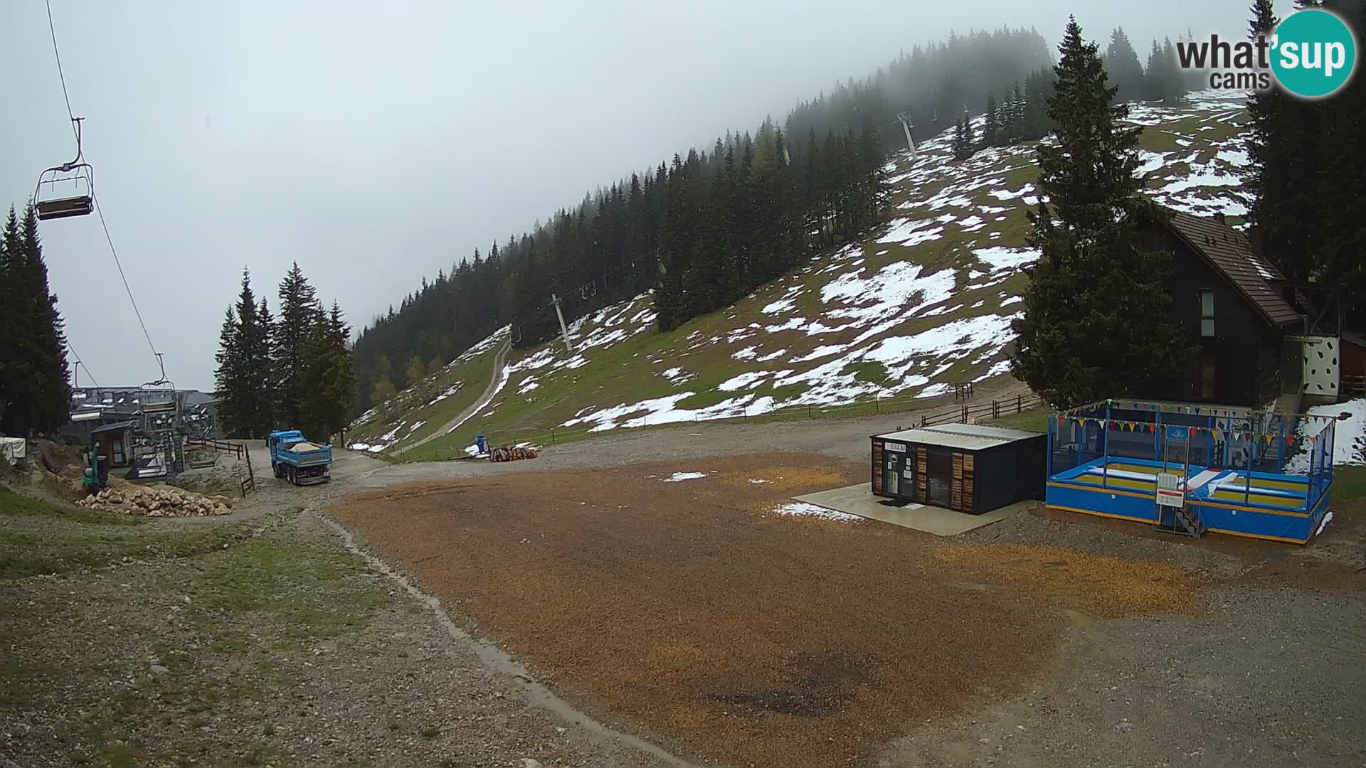 GOLTE Skigebiet webcam – Schöne Aussicht auf Medvedjak – Slowenien