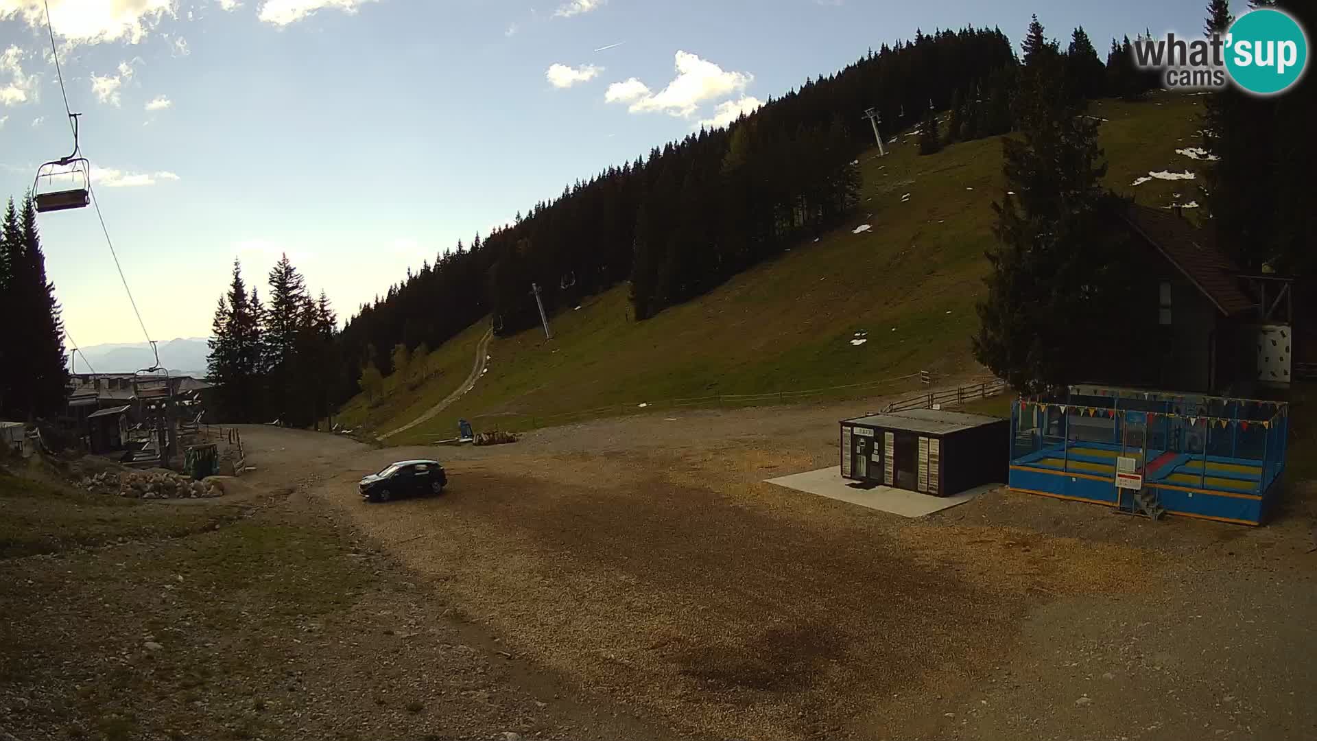 Webcam en direct de la station de ski de GOLTE – vue sur Medvedjak – Slovénie