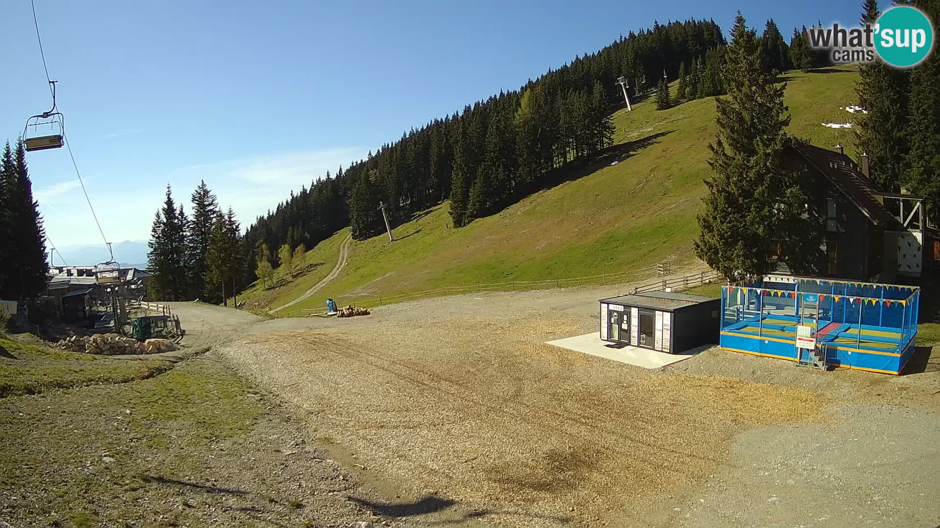 GOLTE Ski resort live webcam – view to Medvedjak – Slovenia
