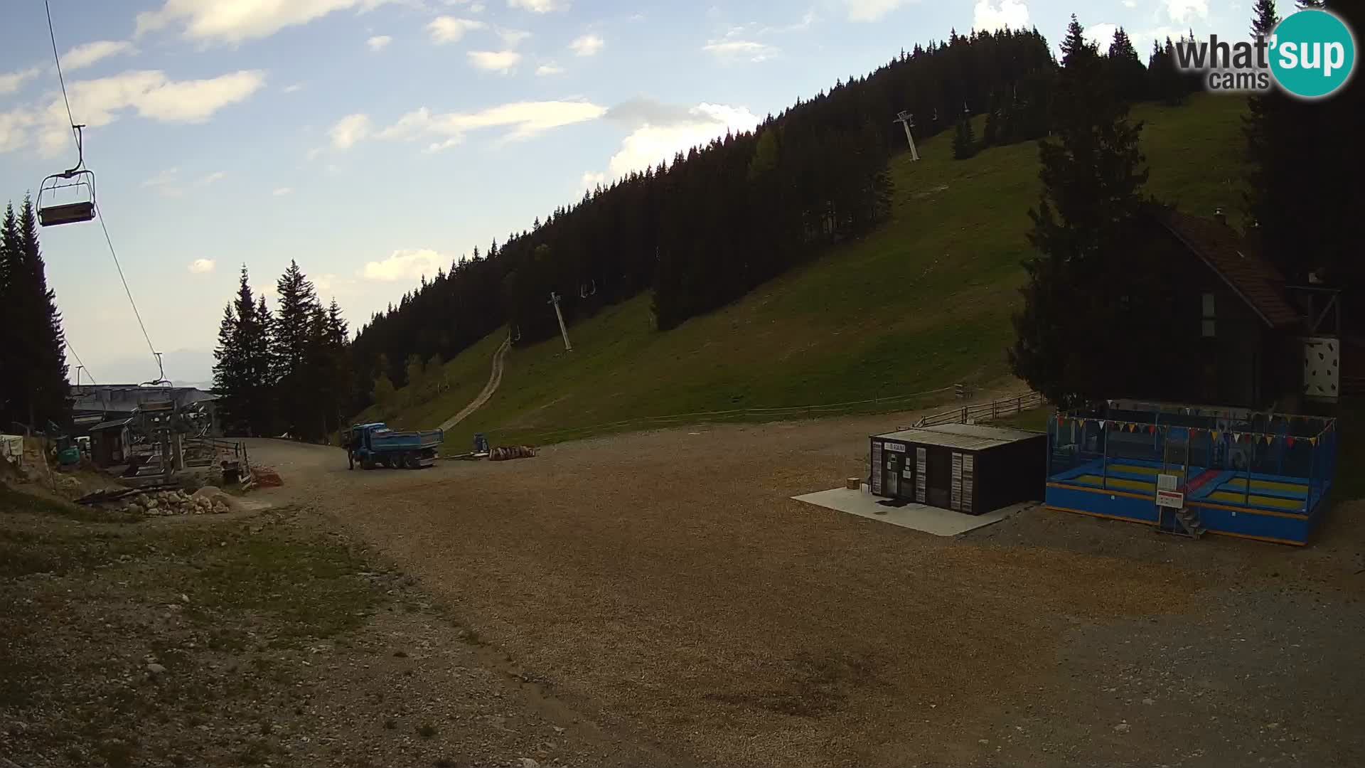 GOLTE skijalište web kamera – pogled na Medvedjak – Slovenija