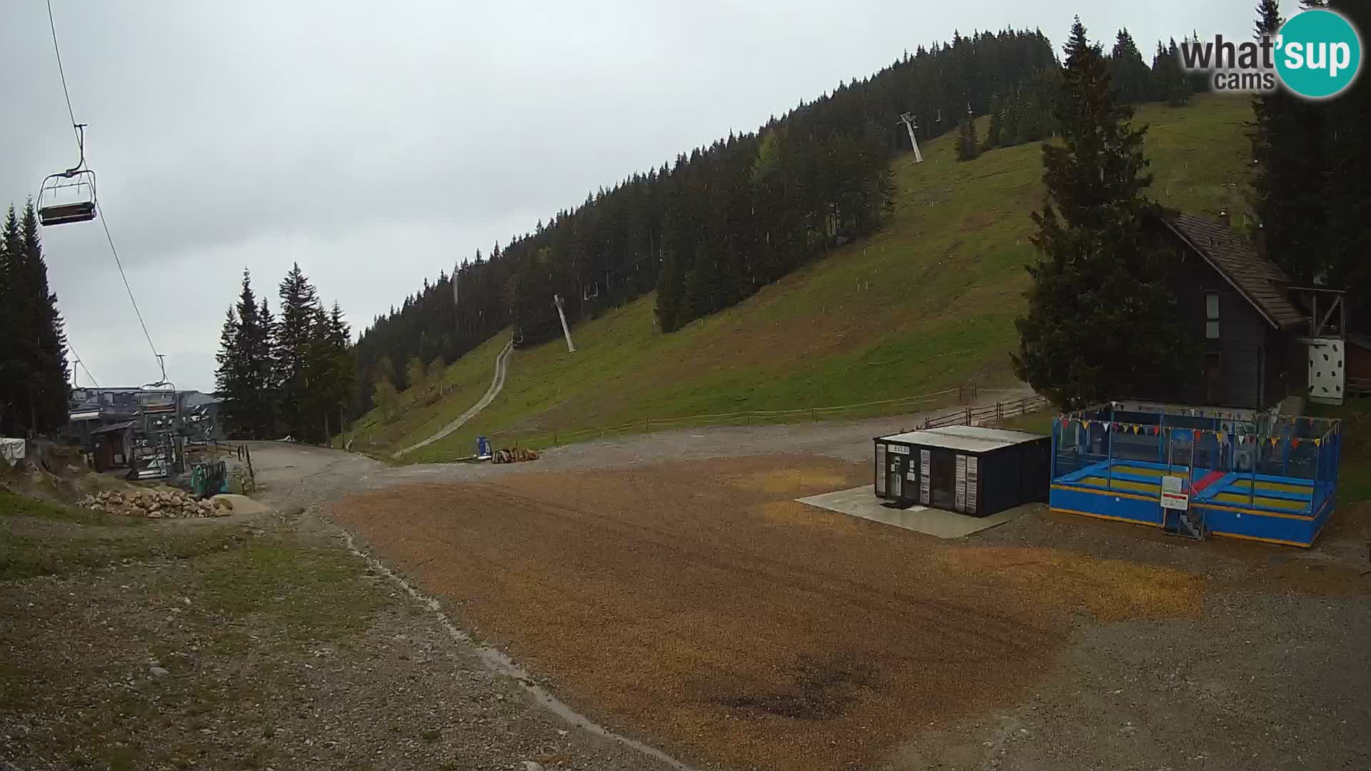 Webcam en direct de la station de ski de GOLTE – vue sur Medvedjak – Slovénie