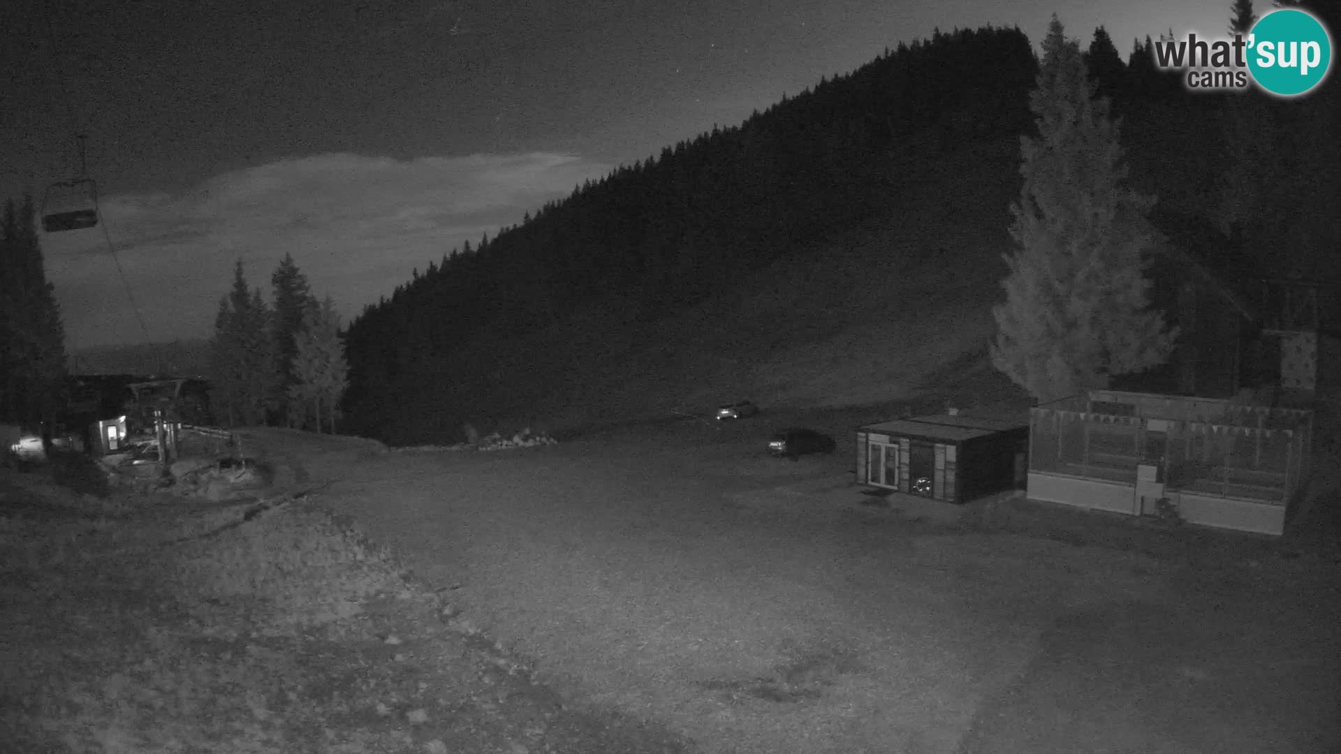 GOLTE Ski resort live webcam – view to Medvedjak – Slovenia