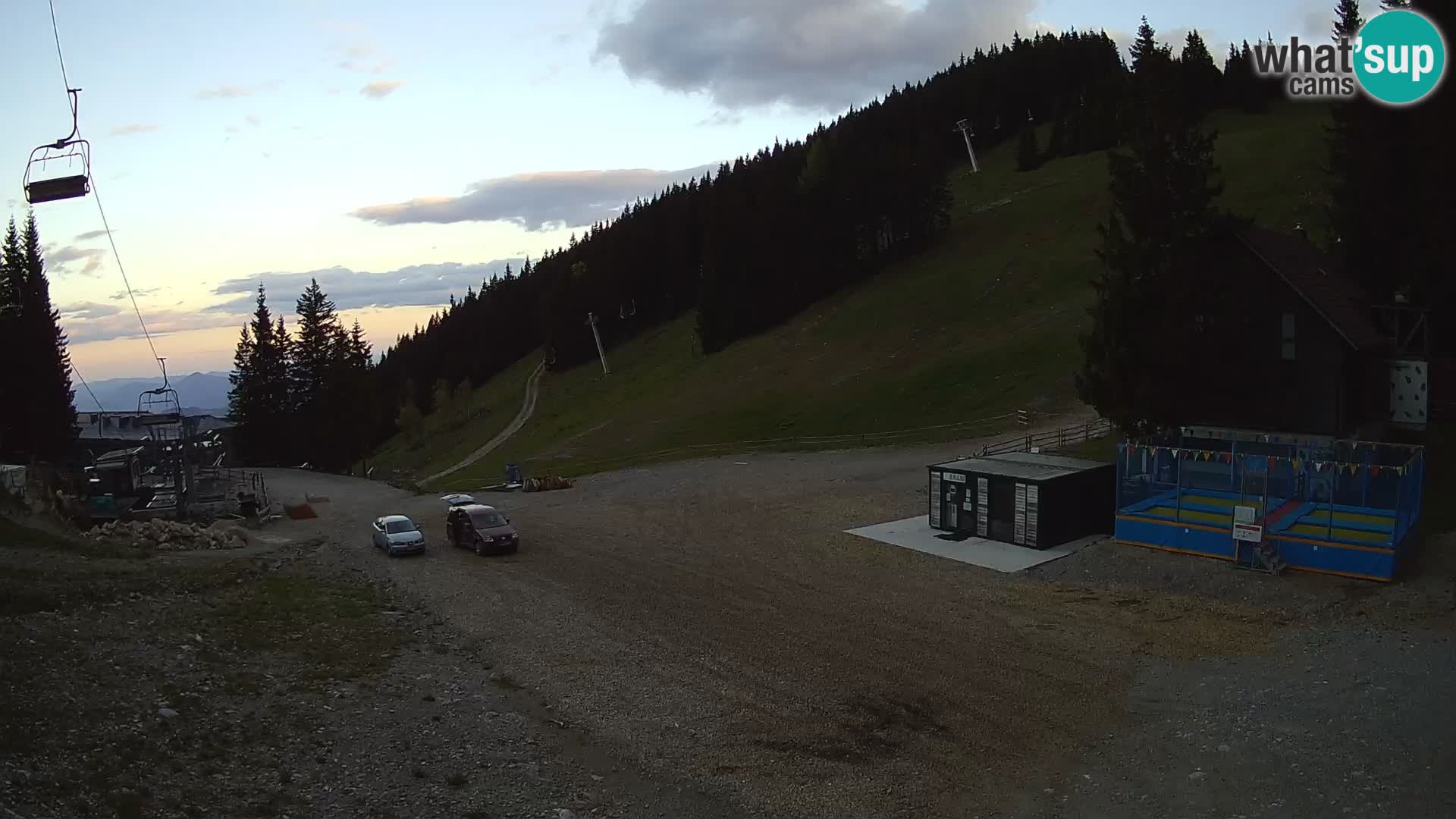 GOLTE Ski resort live webcam – view to Medvedjak – Slovenia