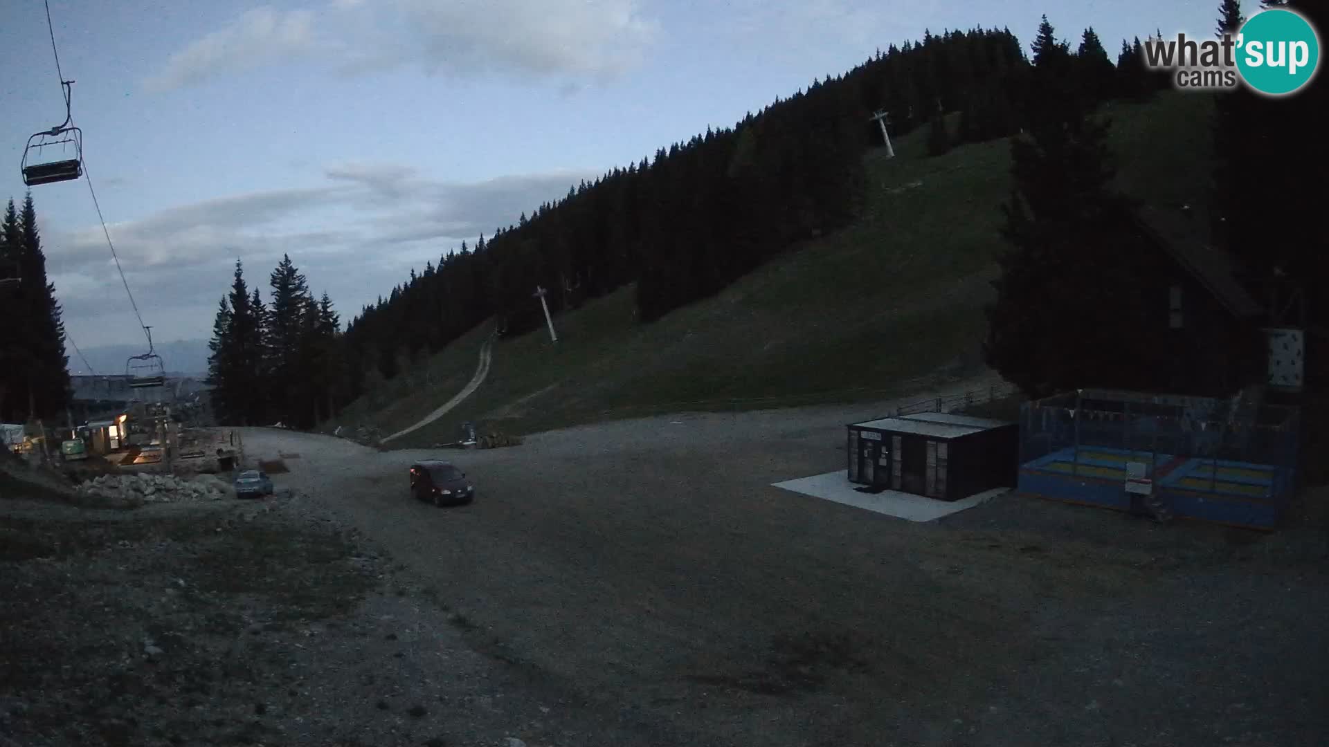 GOLTE Ski resort live webcam – view to Medvedjak – Slovenia