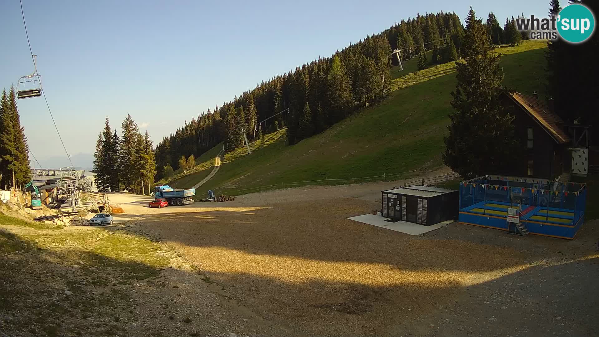 GOLTE Ski resort live webcam – view to Medvedjak – Slovenia