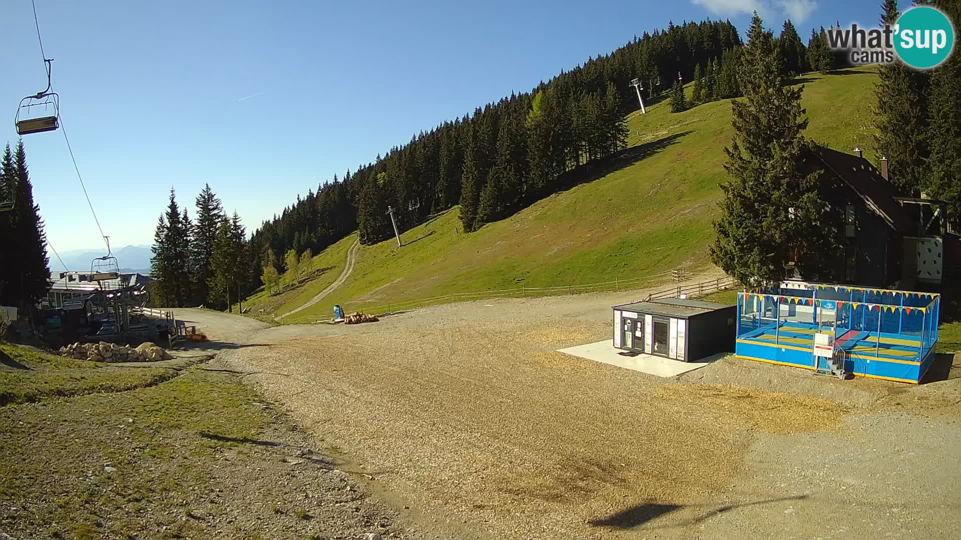 GOLTE Ski resort live webcam – view to Medvedjak – Slovenia