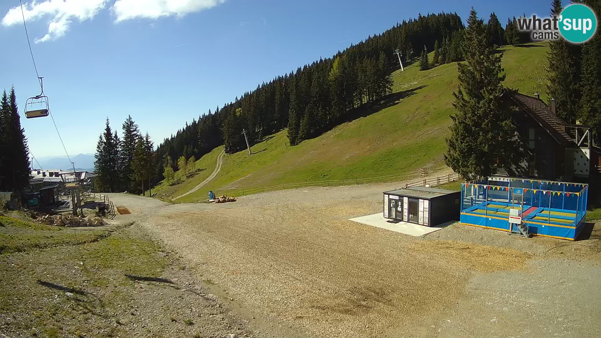 GOLTE Ski resort live webcam – view to Medvedjak – Slovenia