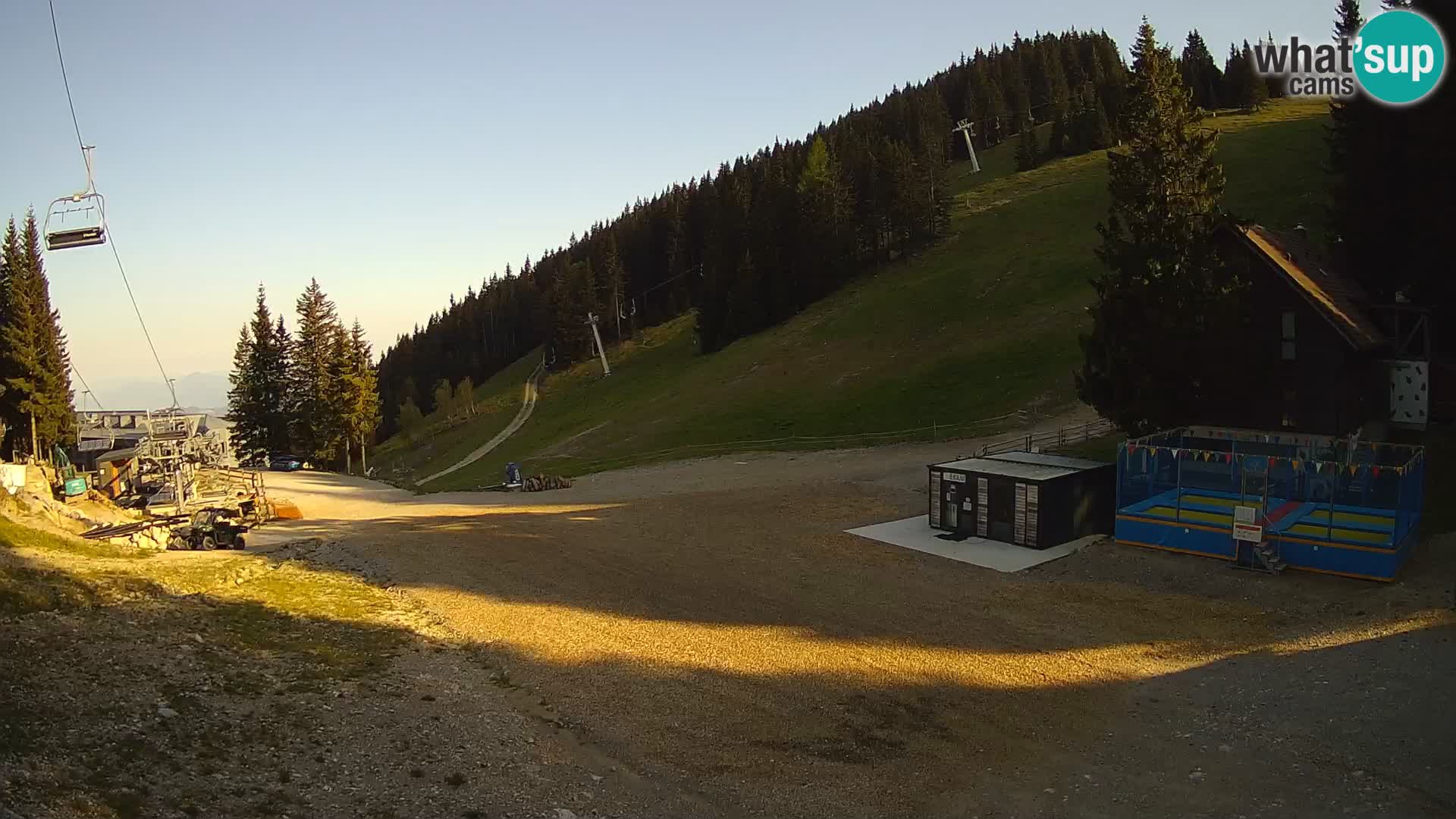 GOLTE Ski resort live webcam – view to Medvedjak – Slovenia
