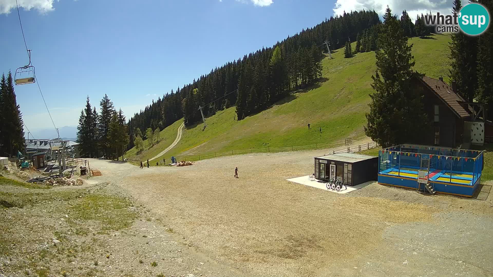 Webcam en direct de la station de ski de GOLTE – vue sur Medvedjak – Slovénie
