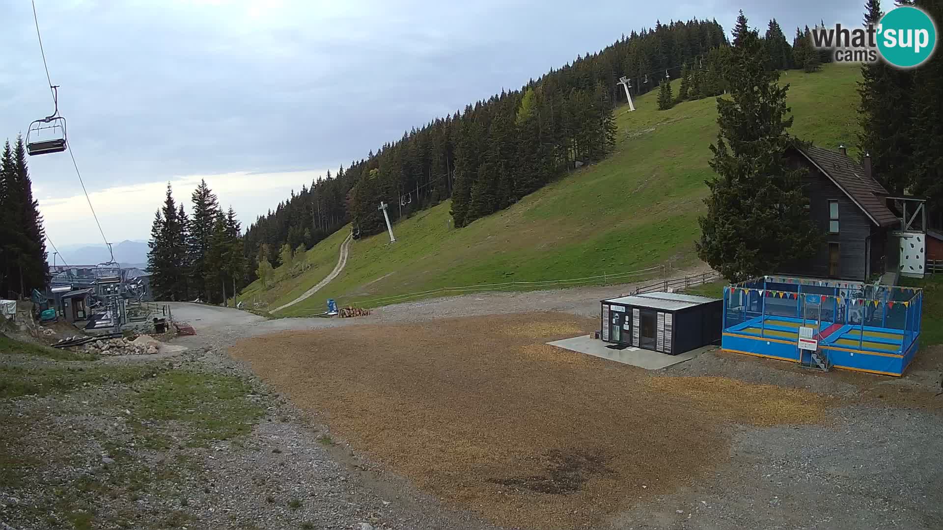 Webcam en direct de la station de ski de GOLTE – vue sur Medvedjak – Slovénie