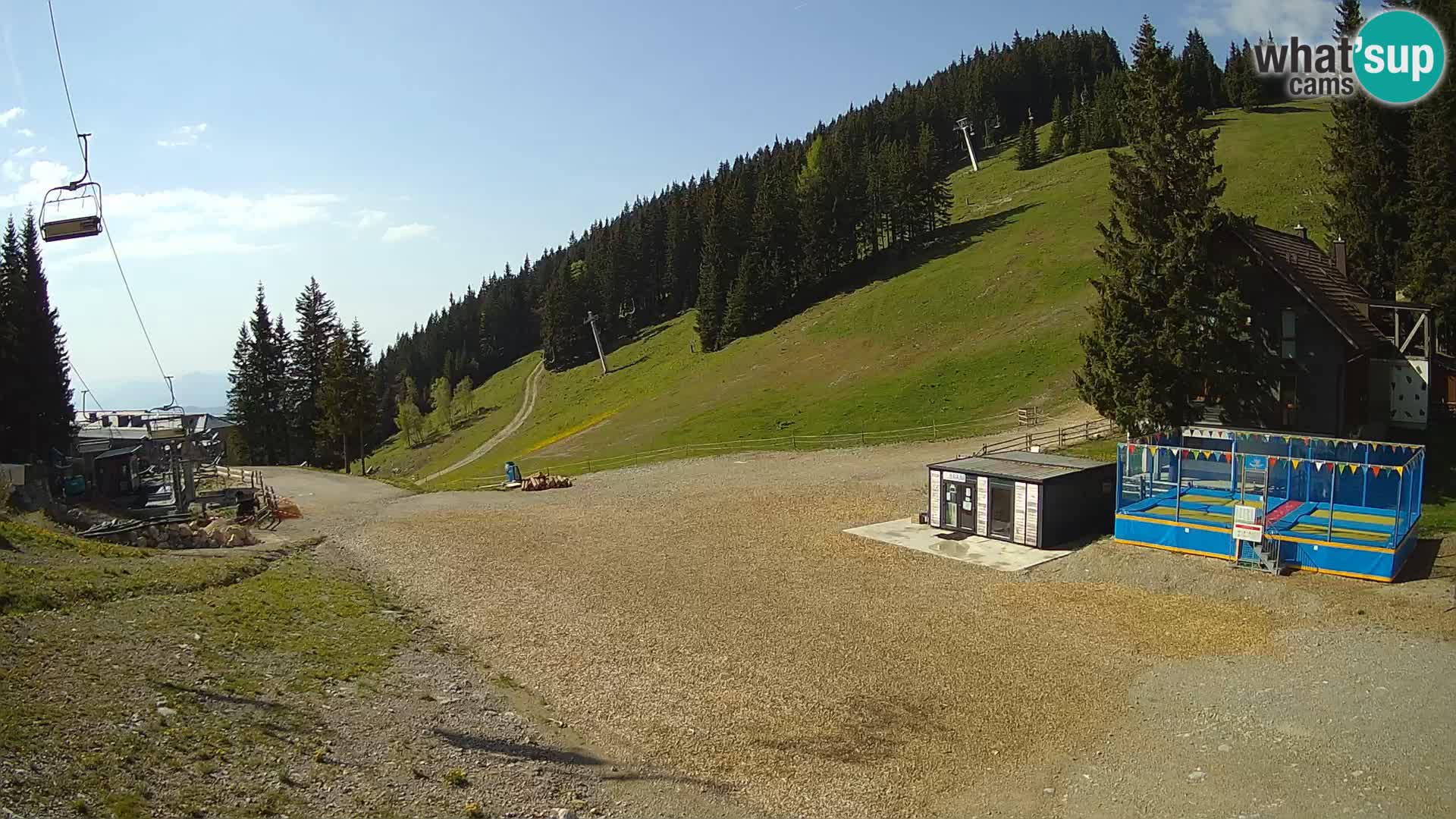 GOLTE Ski resort live webcam – view to Medvedjak – Slovenia