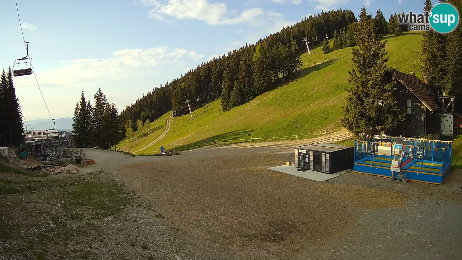 Webcam en direct de la station de ski de GOLTE – vue sur Medvedjak – Slovénie