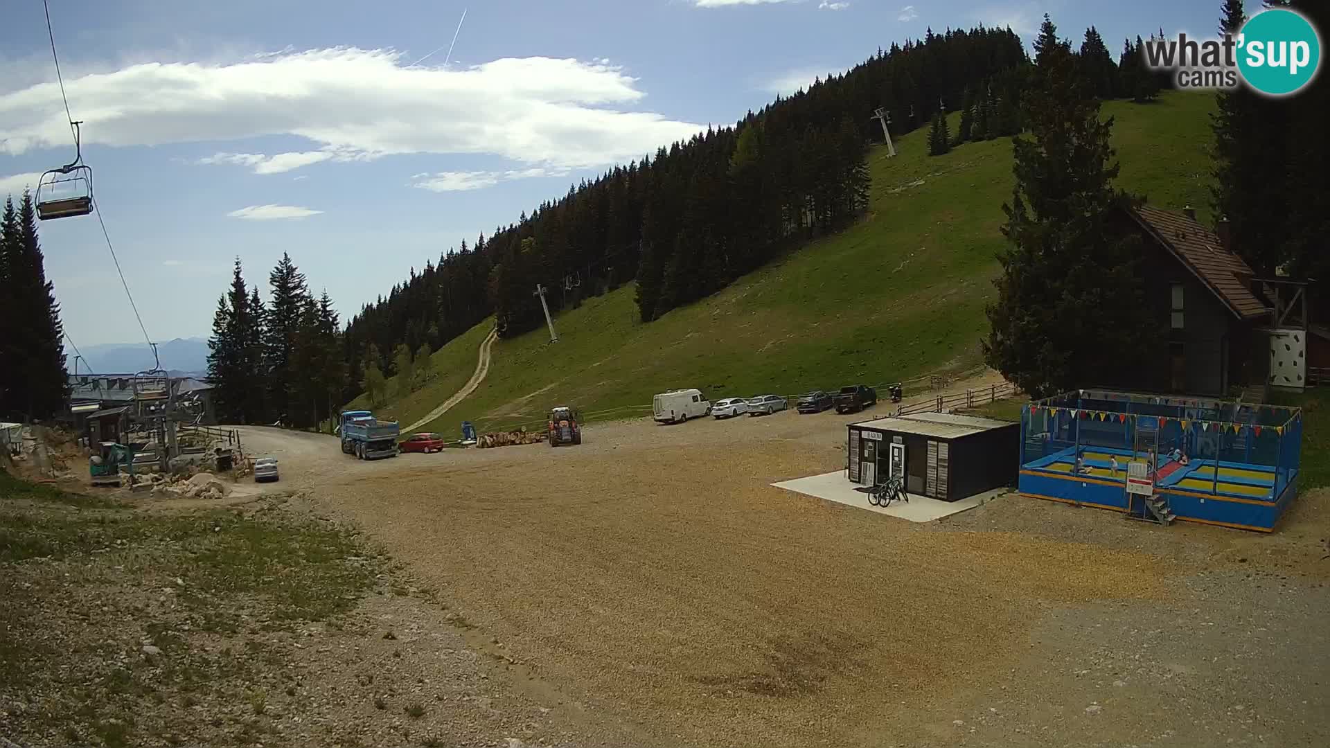 Webcam en direct de la station de ski de GOLTE – vue sur Medvedjak – Slovénie