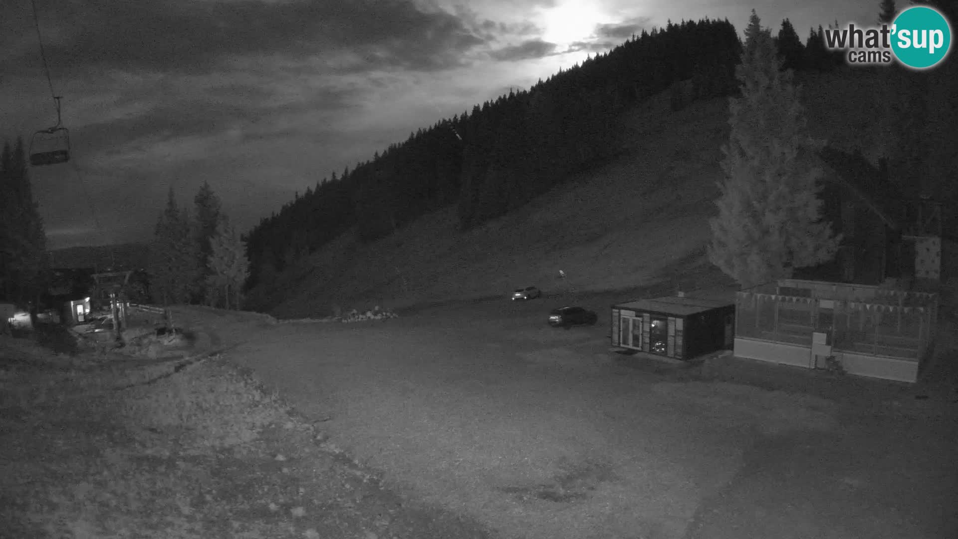 GOLTE Ski resort live webcam – view to Medvedjak – Slovenia