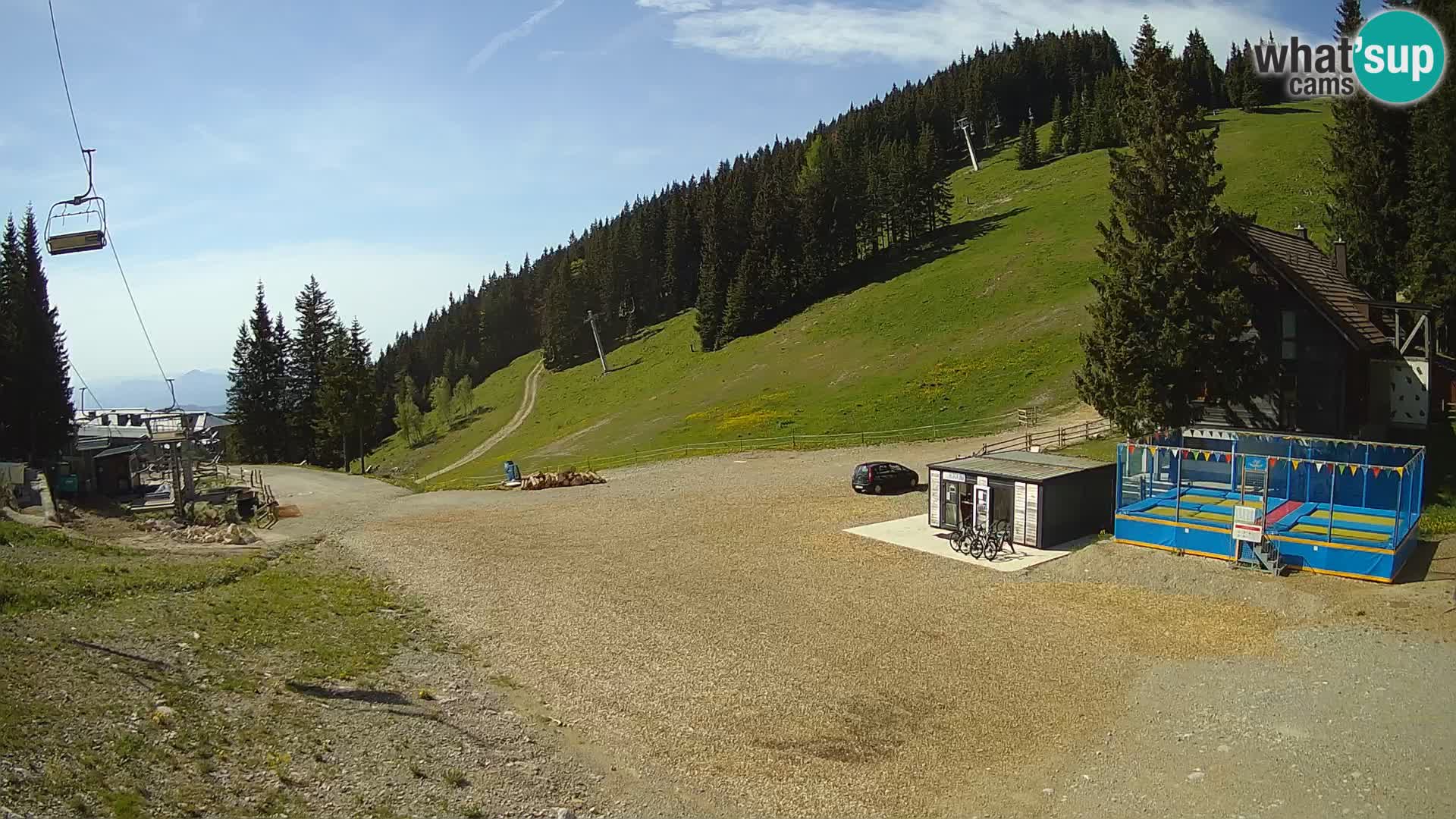 Webcam en direct de la station de ski de GOLTE – vue sur Medvedjak – Slovénie