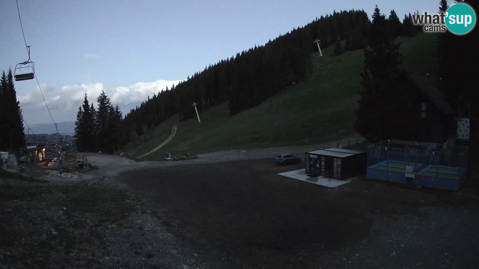 GOLTE Ski resort live webcam – view to Medvedjak – Slovenia