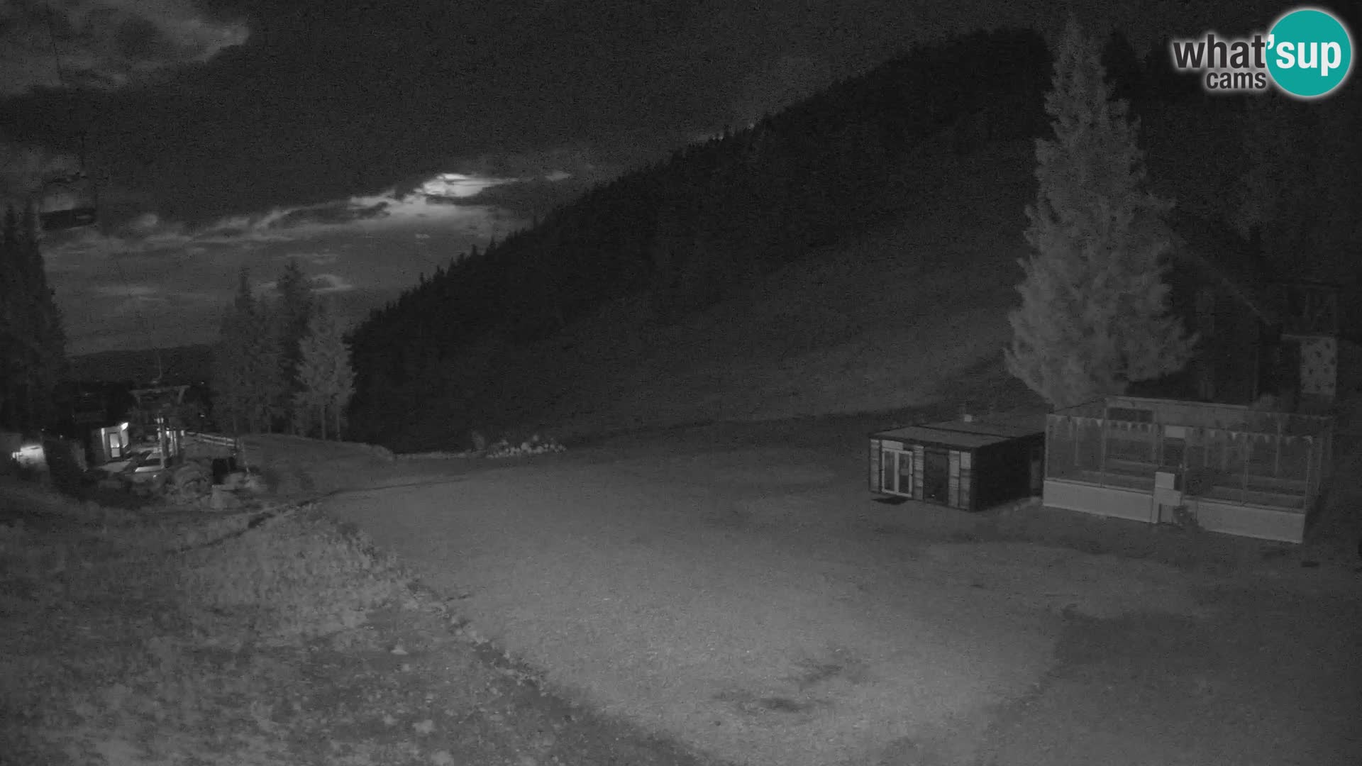 Cámara web en vivo de la estación de esquí GOLTE – vista a Medvedjak – Eslovenia
