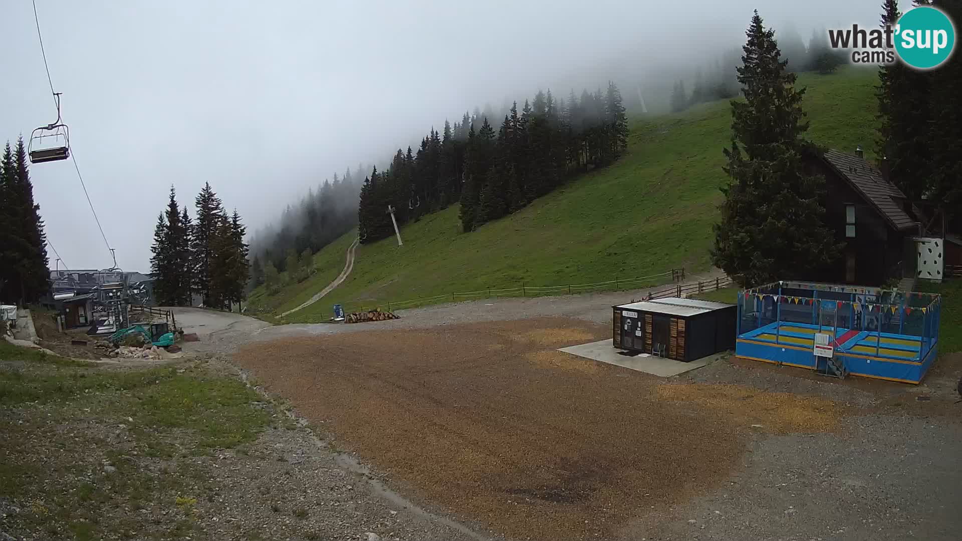 GOLTE Ski resort live webcam – view to Medvedjak – Slovenia