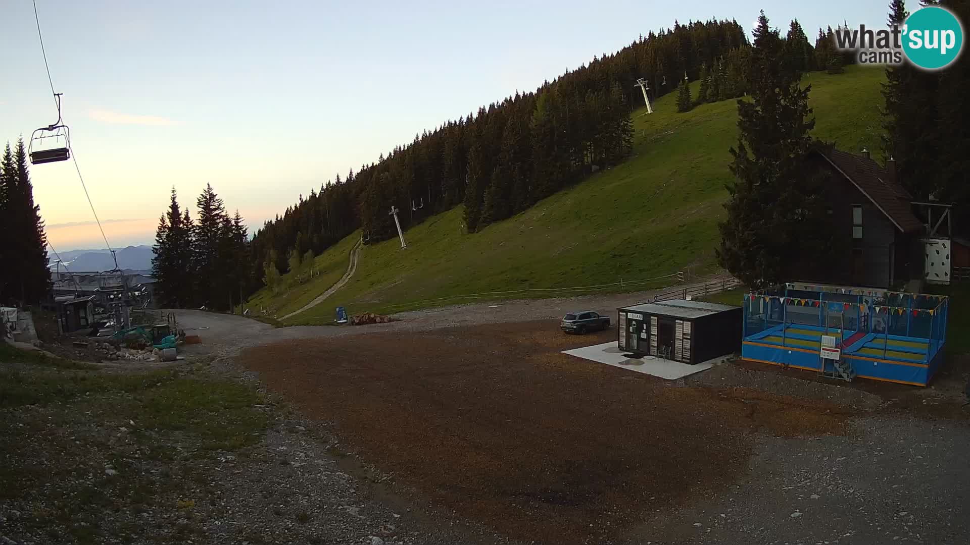 GOLTE Ski resort live webcam – view to Medvedjak – Slovenia