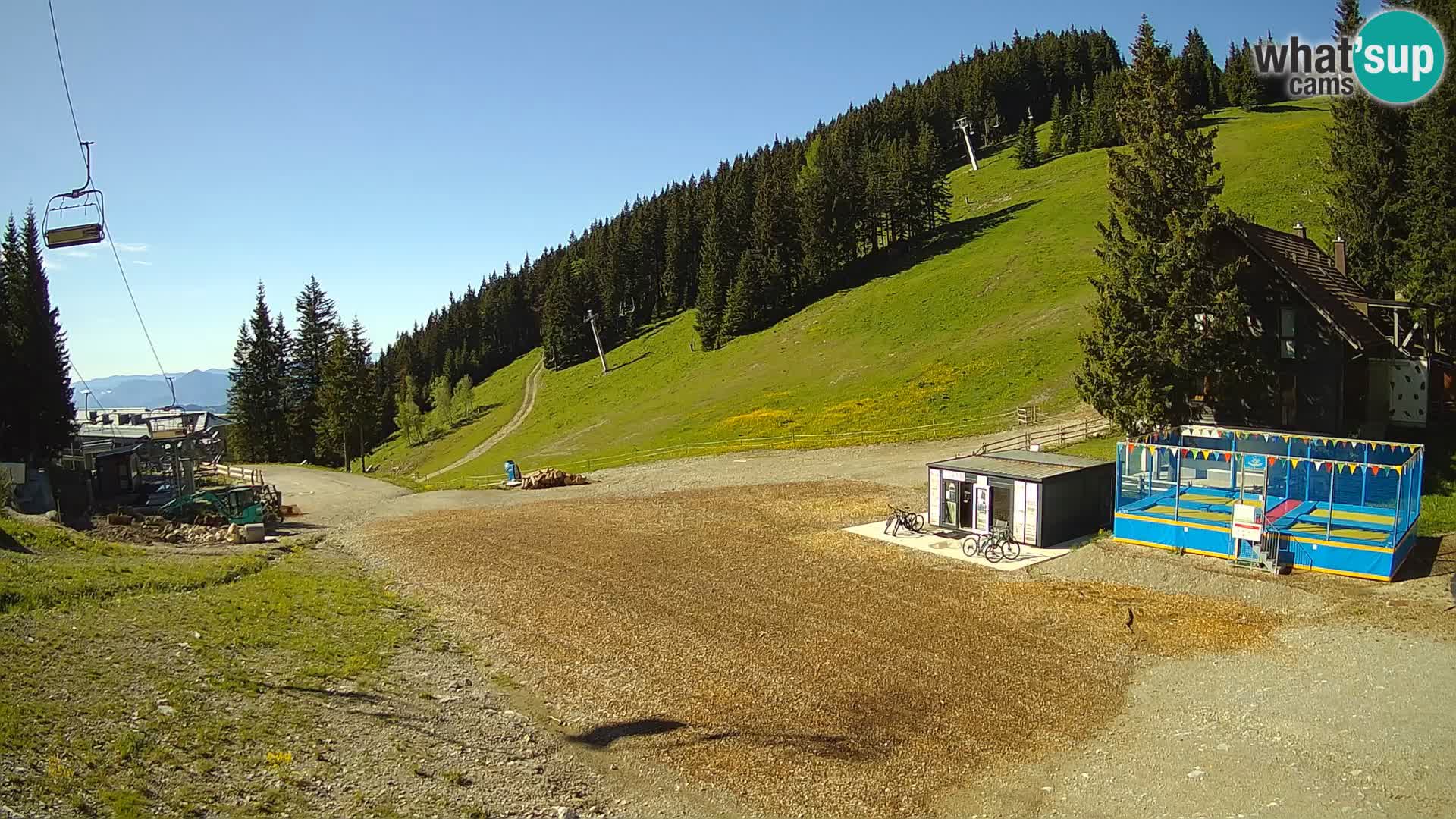 GOLTE Ski resort live webcam – view to Medvedjak – Slovenia