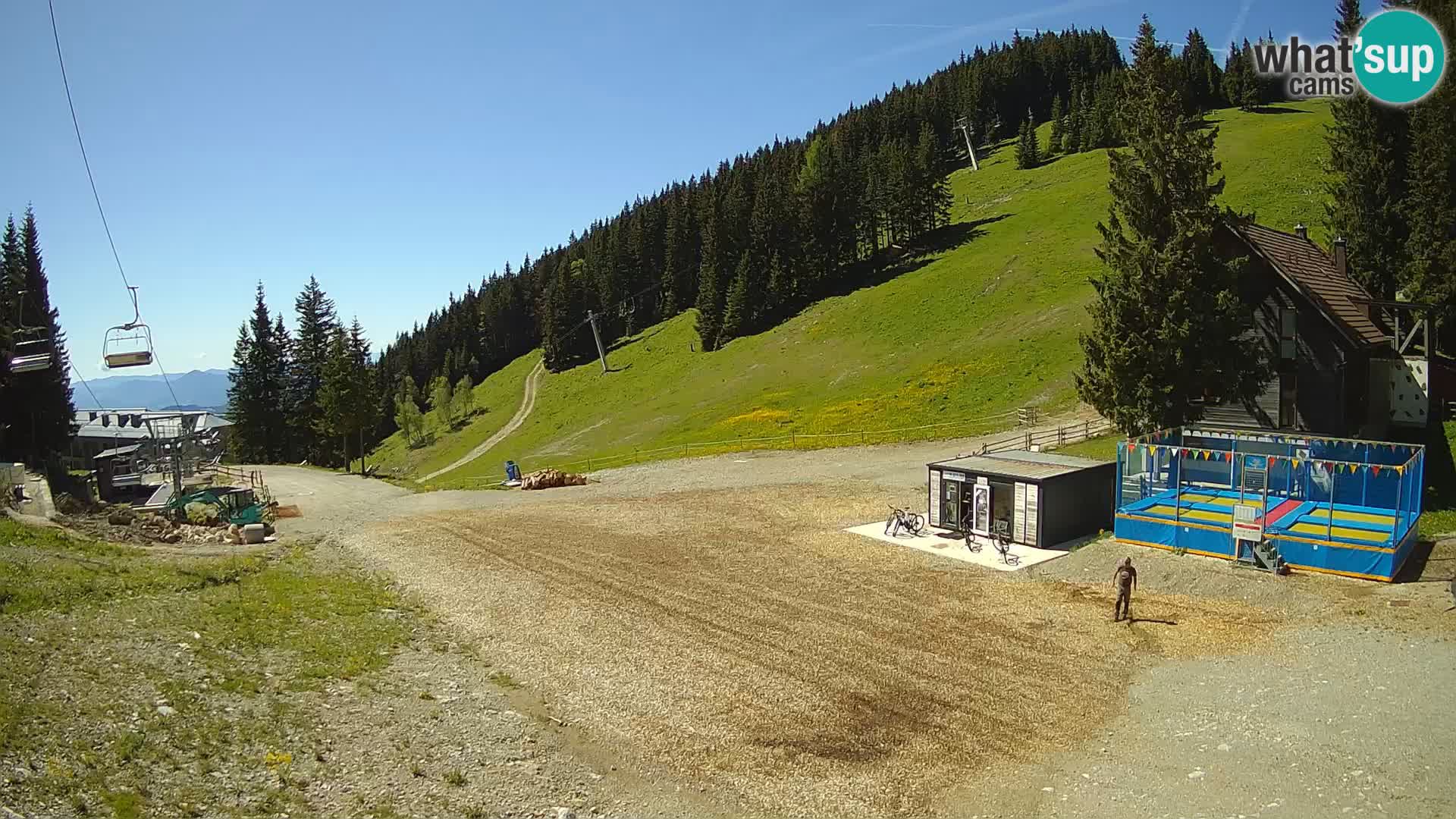Webcam en direct de la station de ski de GOLTE – vue sur Medvedjak – Slovénie