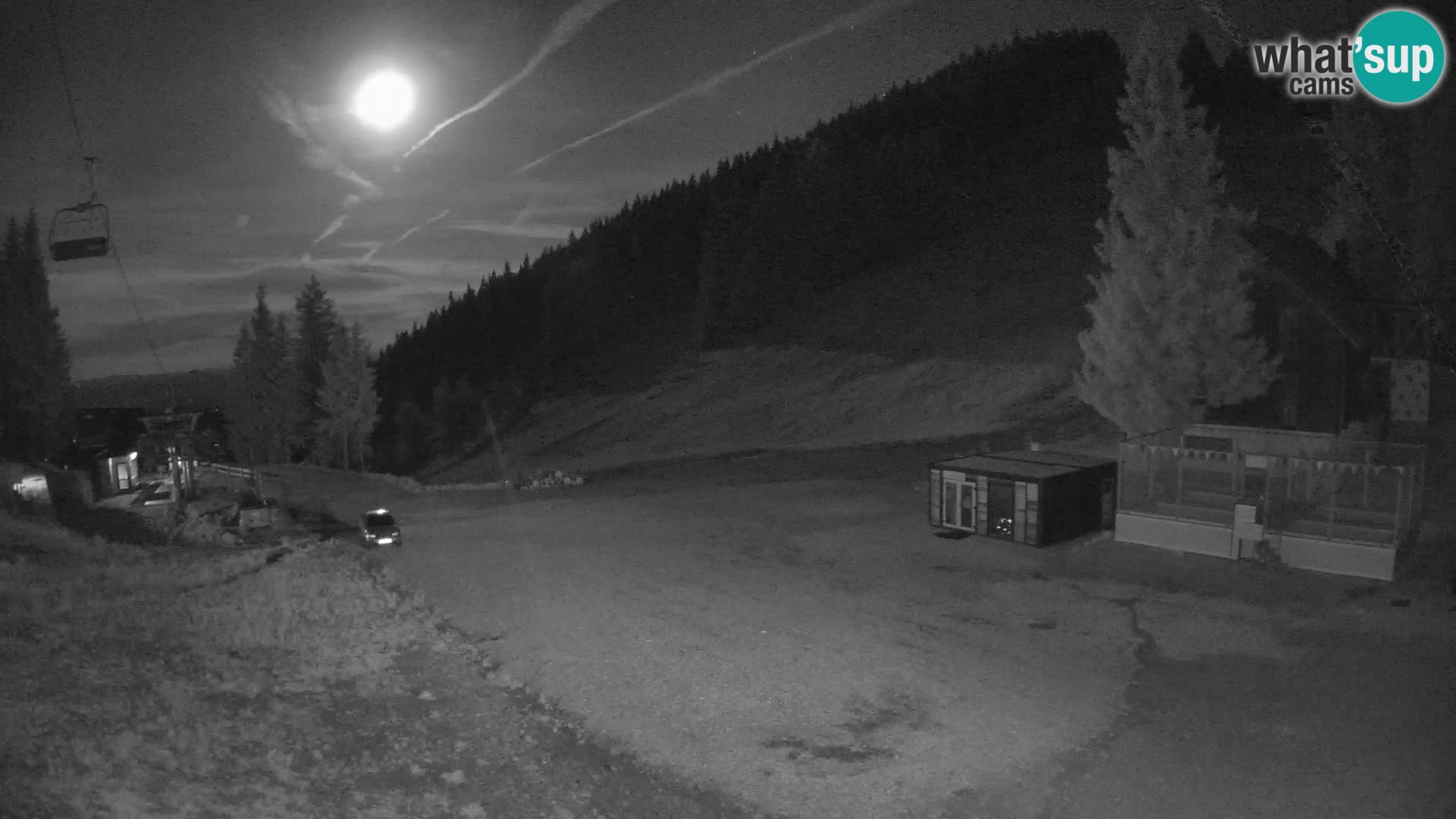 Cámara web en vivo de la estación de esquí GOLTE – vista a Medvedjak – Eslovenia