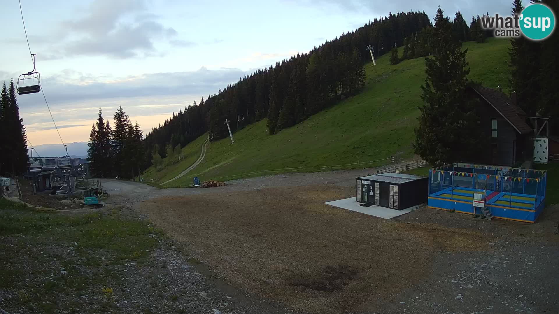 GOLTE Ski resort live webcam – view to Medvedjak – Slovenia