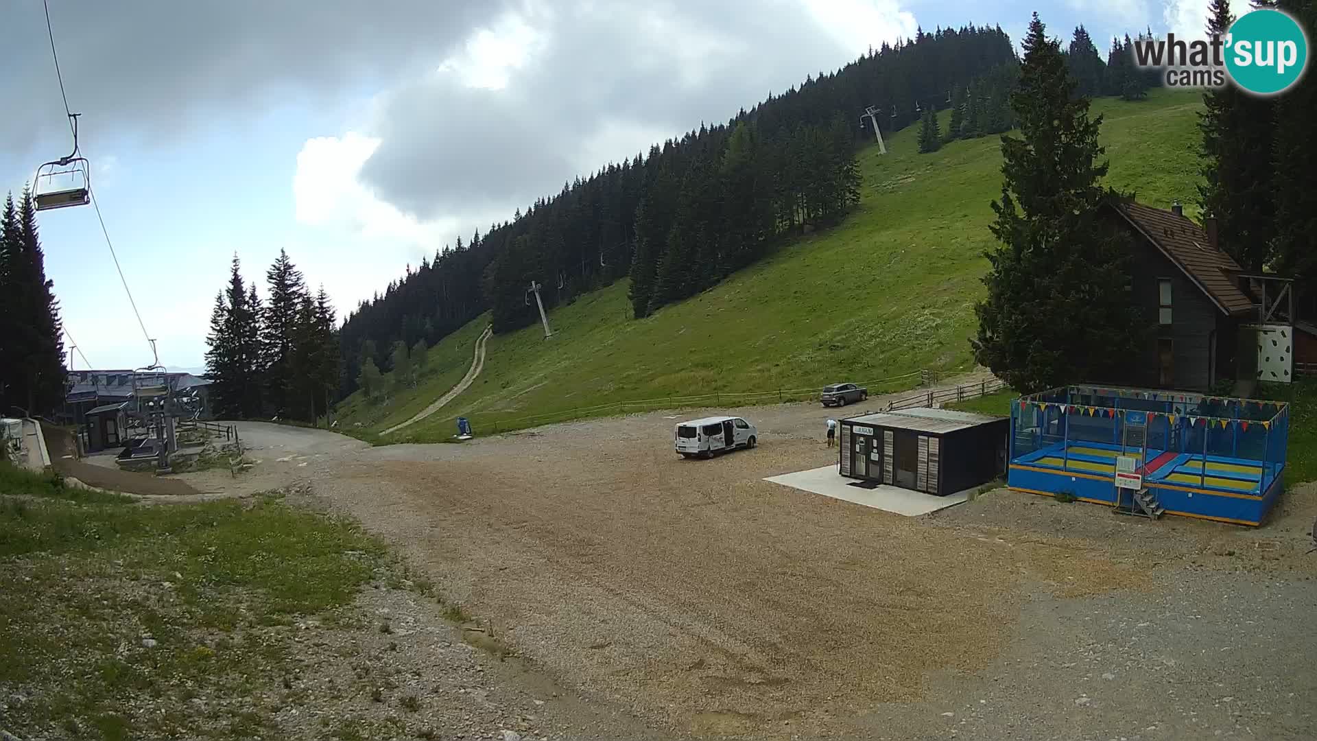 GOLTE Skigebiet webcam – Schöne Aussicht auf Medvedjak – Slowenien