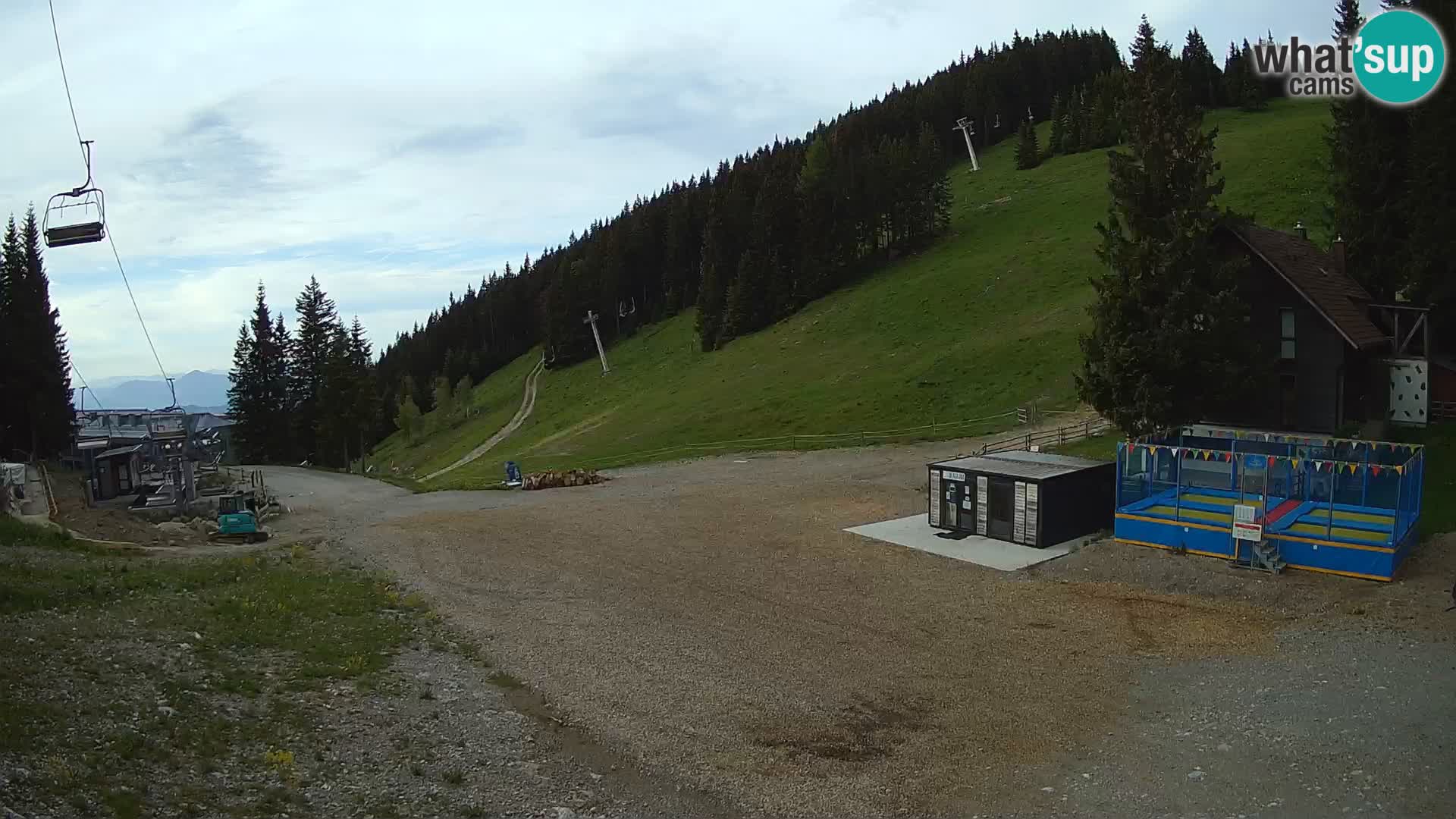 GOLTE Ski resort live webcam – view to Medvedjak – Slovenia